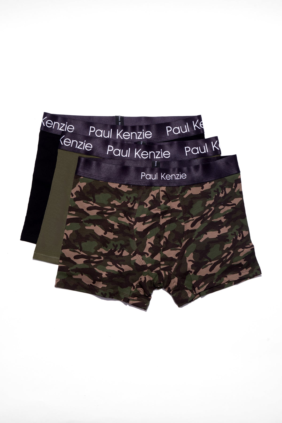 3'lü Erkek Boxer - Camo