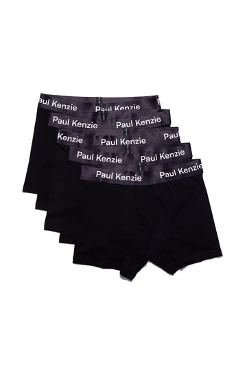 5'li Erkek Boxer - All Black