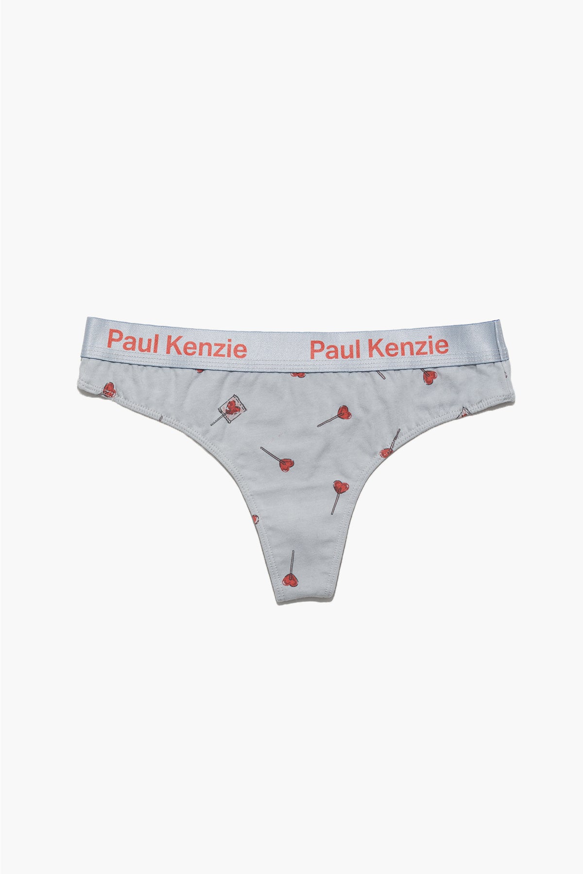 Paul Kenzie x Durex - Desenli Kadın String Külot - Lovepop