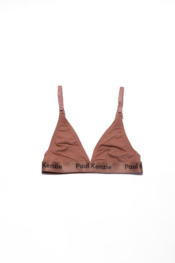Triangle Spor Bralet - Mocha Mousse