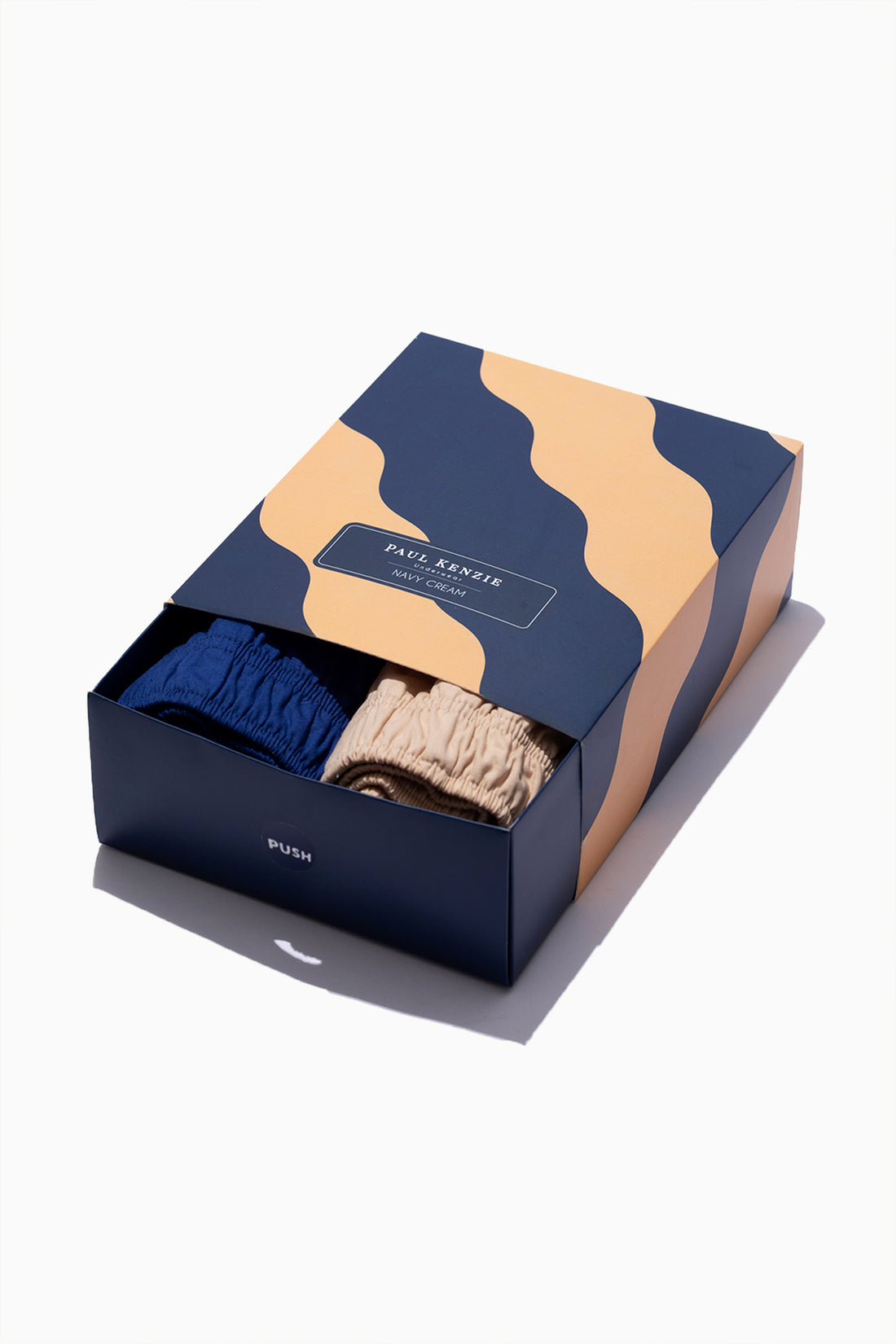 2'li Ev Şort - Chill Space Collection - Navy Cream