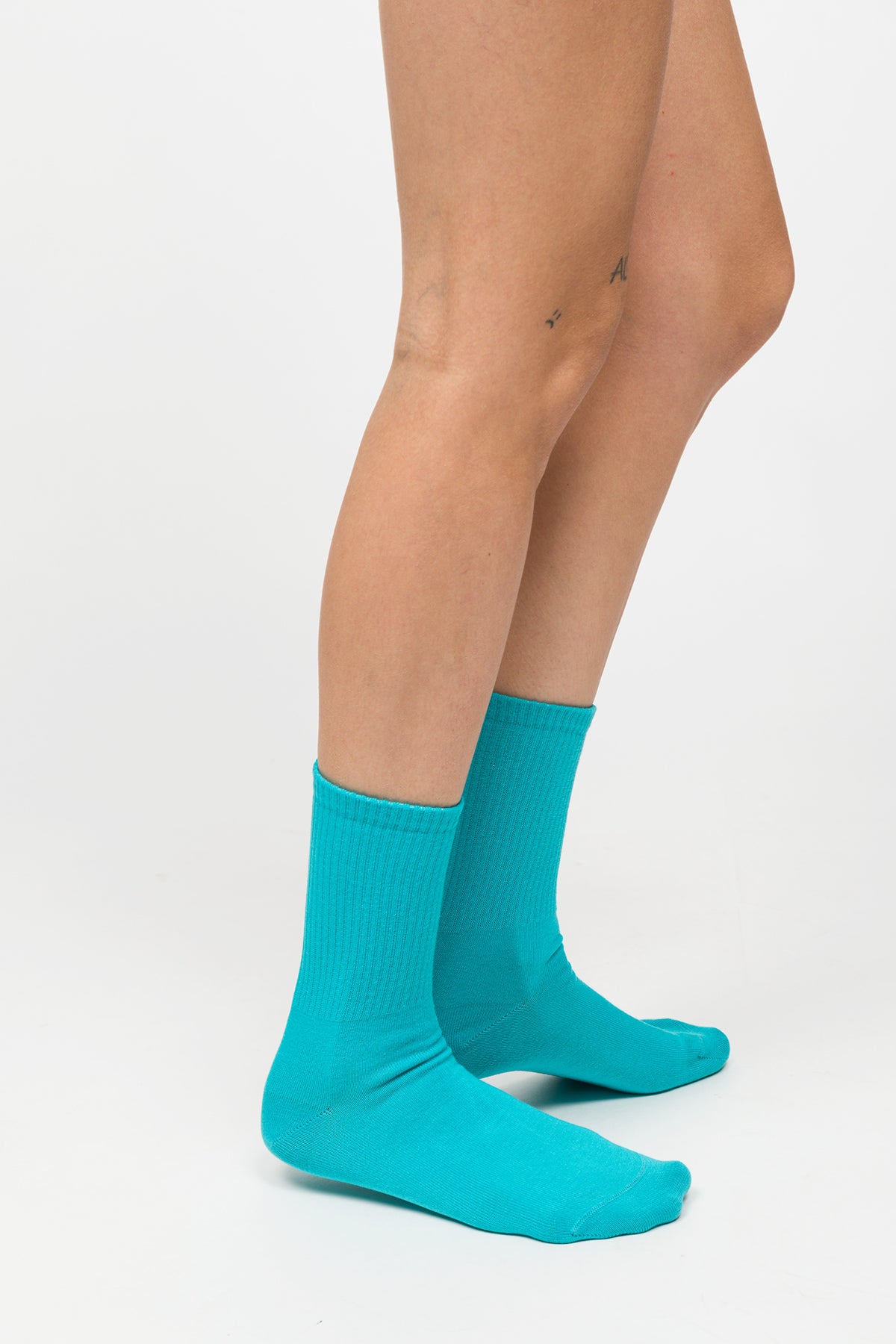 Unisex Çorap 2'li Nakış Logolu - Forest