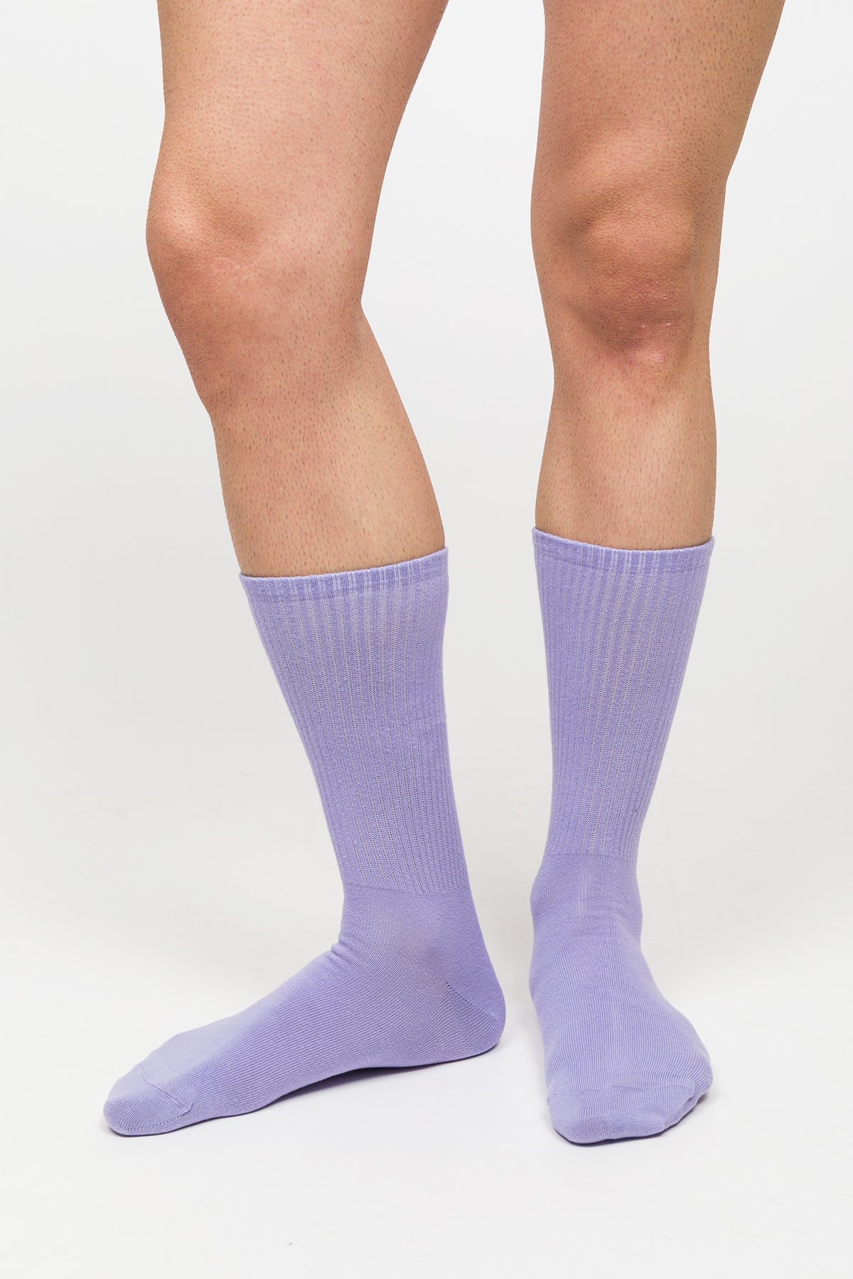 2'li Nakış Logolu Unisex Çorap - Eco Characters - Purple Sky