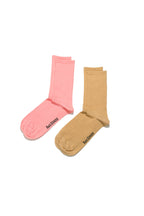 Unisex Çorap 2'li Nakış Logolu - Sunset