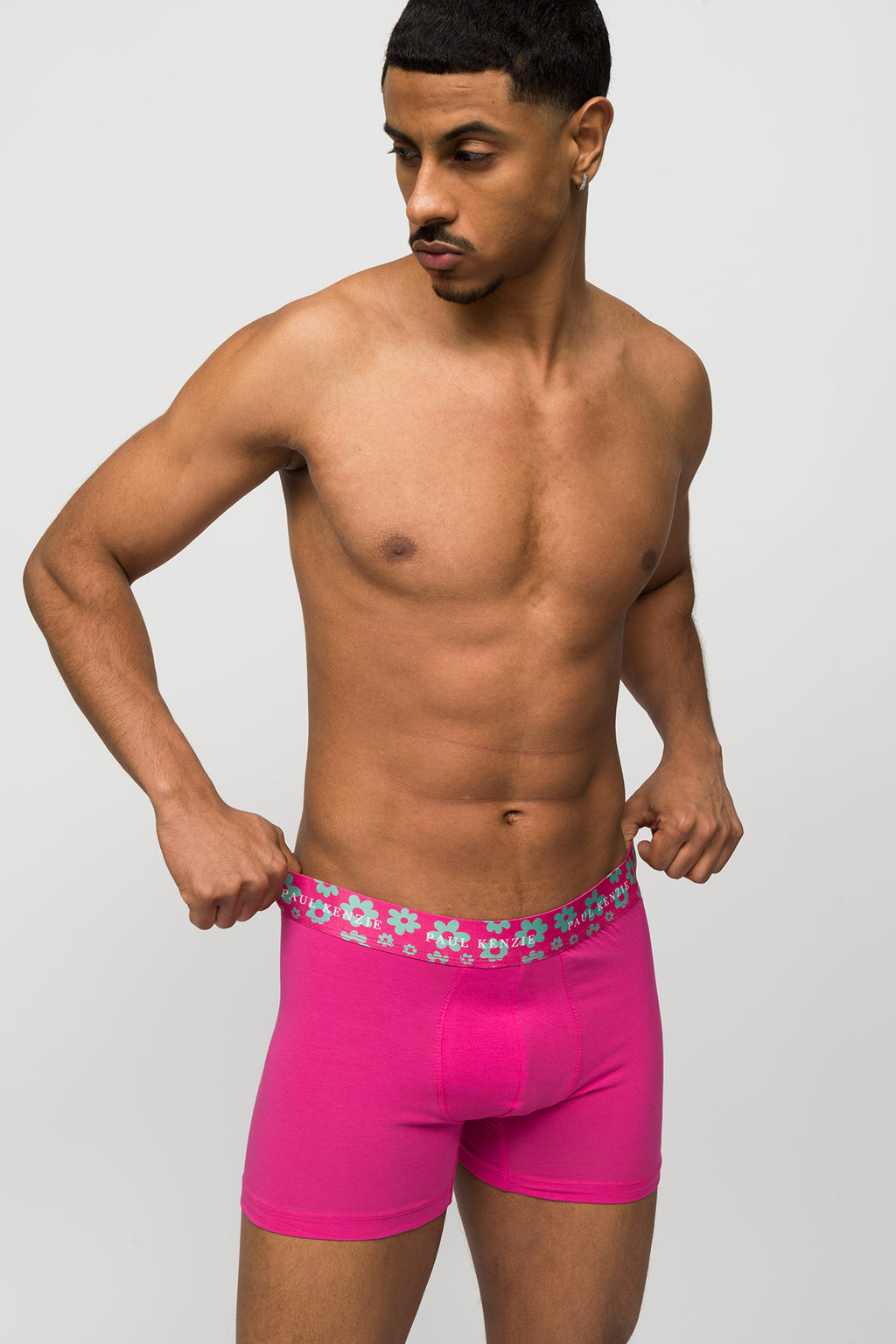 Erkek 3'lü Boxer - Floral