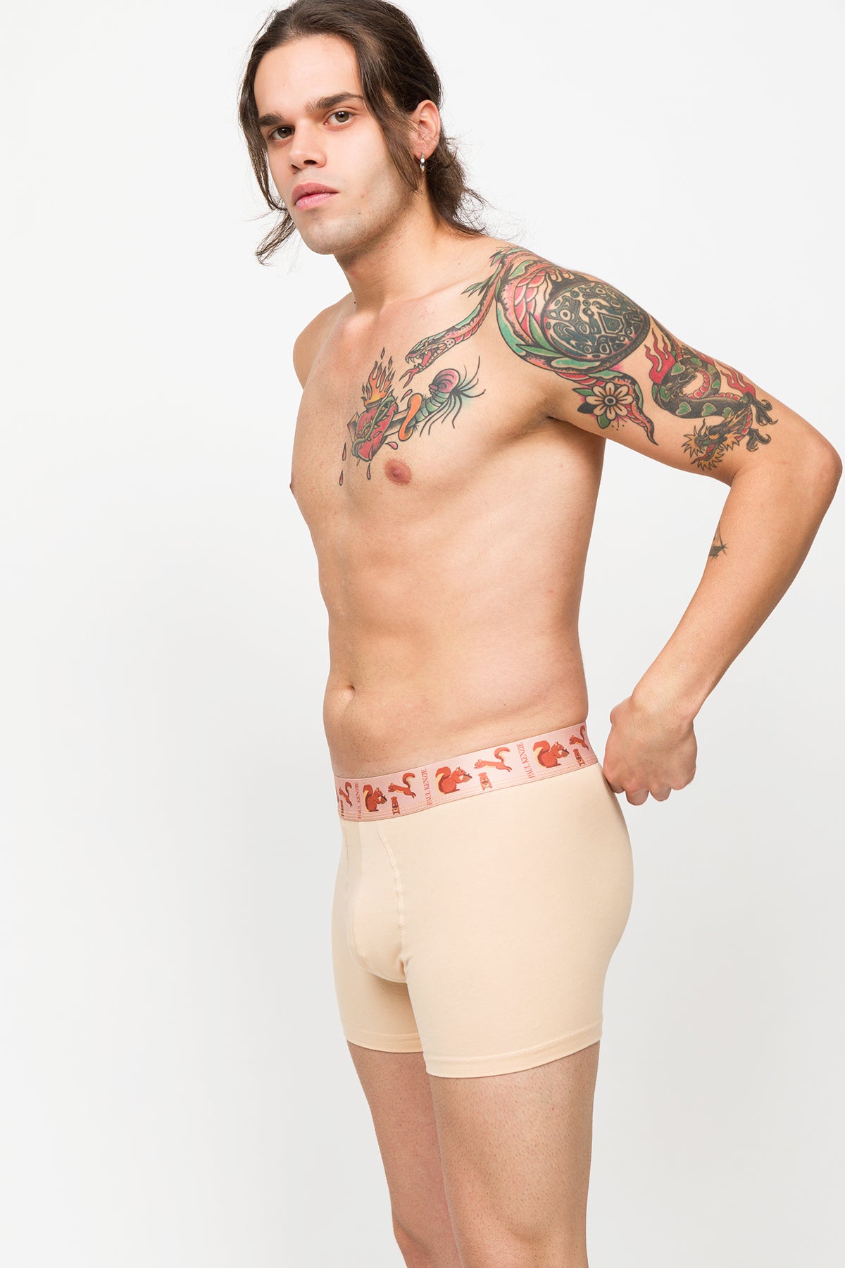 Erkek 3'lü Boxer - Eco Characters - Ecological