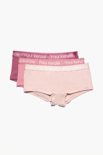 3'lü Kadın Boyshort Külot - Rainbow 6