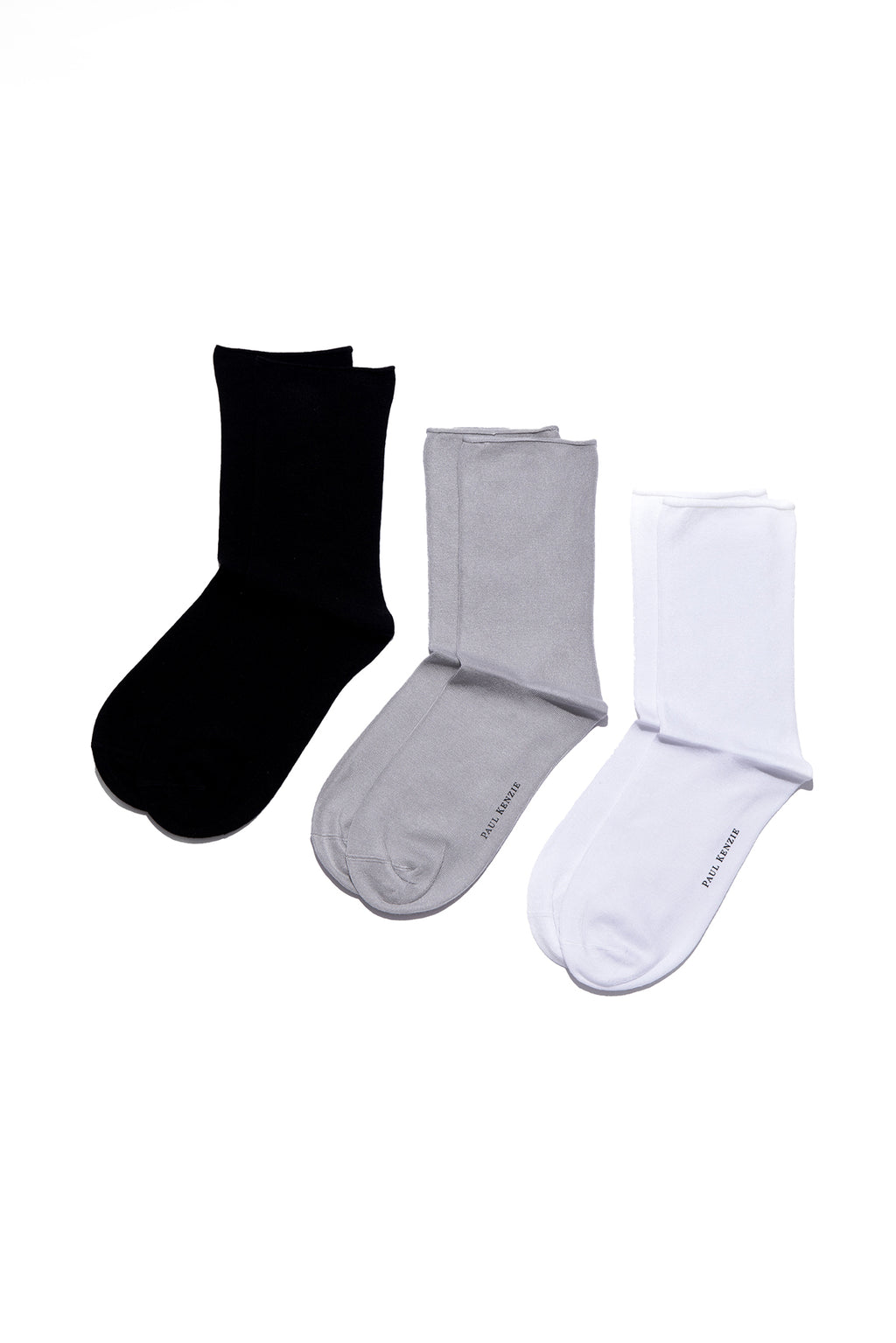 Unisex 3'lü Çorap Seti - B&G&W