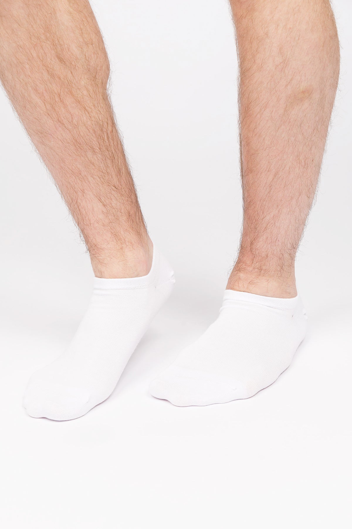 Unisex 3'lü Sneaker Çorap Seti - Whitey