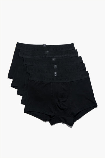 5'li Erkek Trunk Boxer - Quite Black