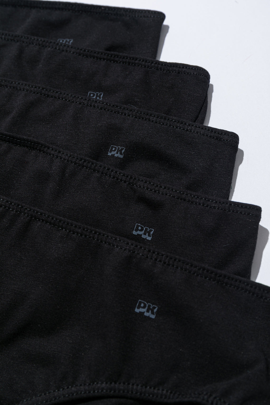 Kadın 5'li Slip Külot Seti - All Black