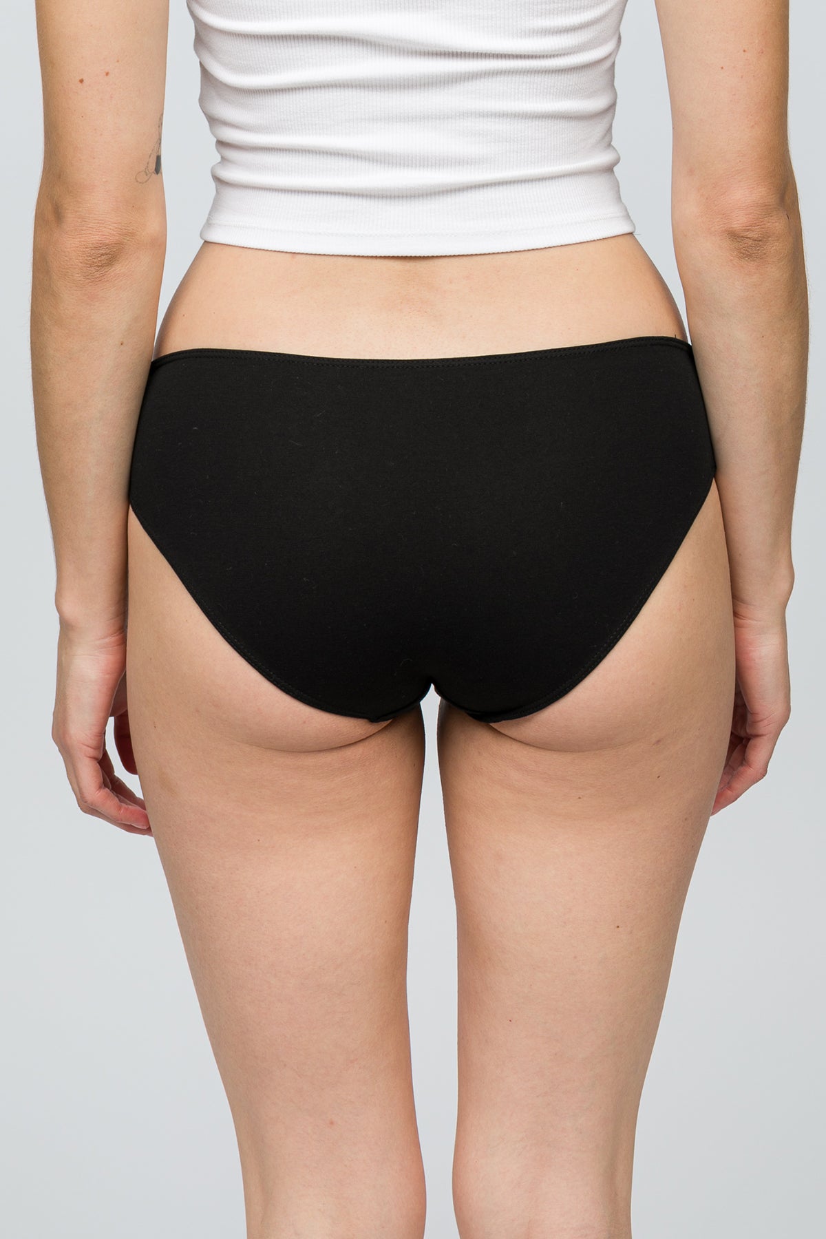 Kadın 5'li Slip Külot Seti - All Black