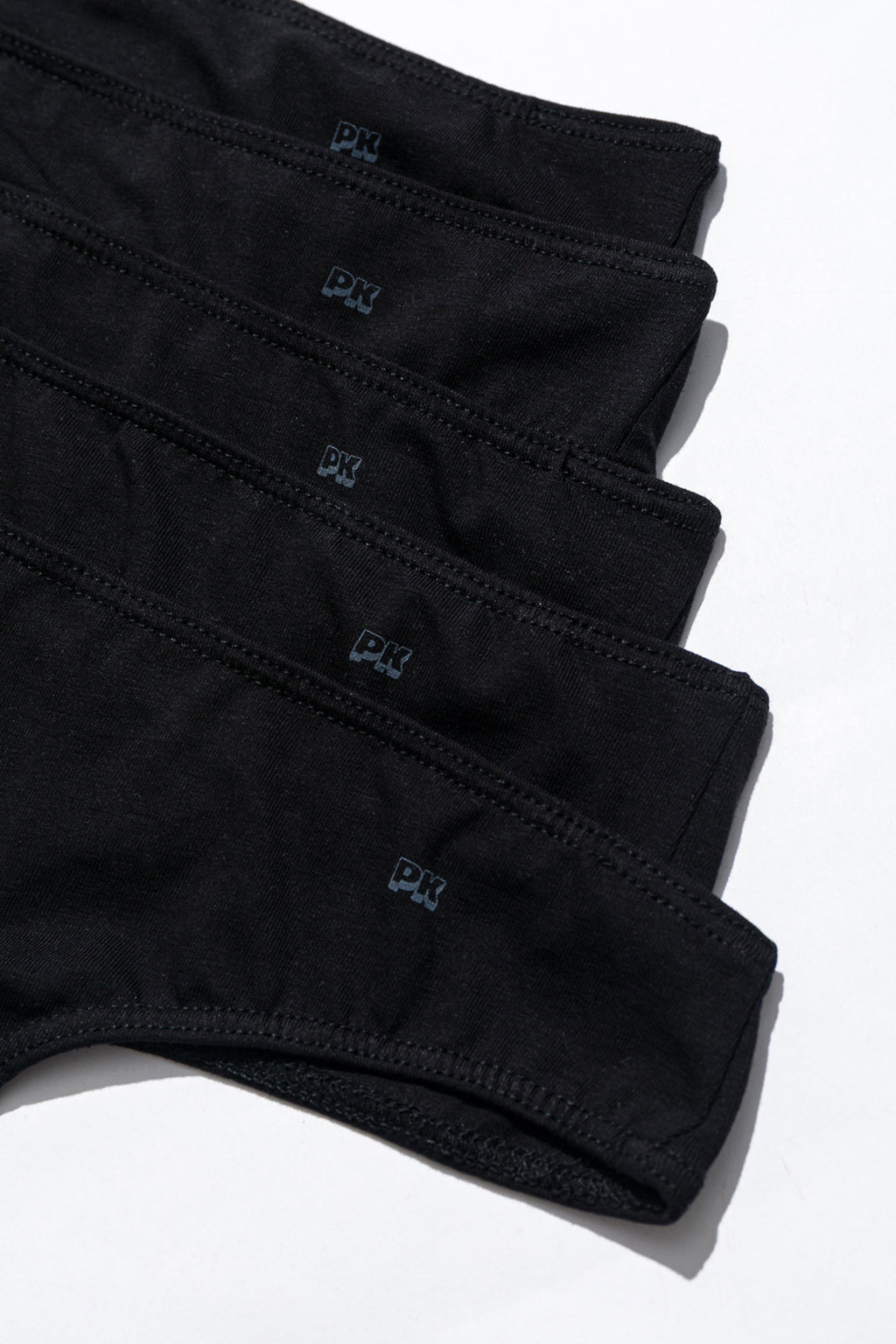 Kadın 5'li String Külot Seti - All Black