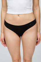 Kadın 5'li String Külot Seti - All Black