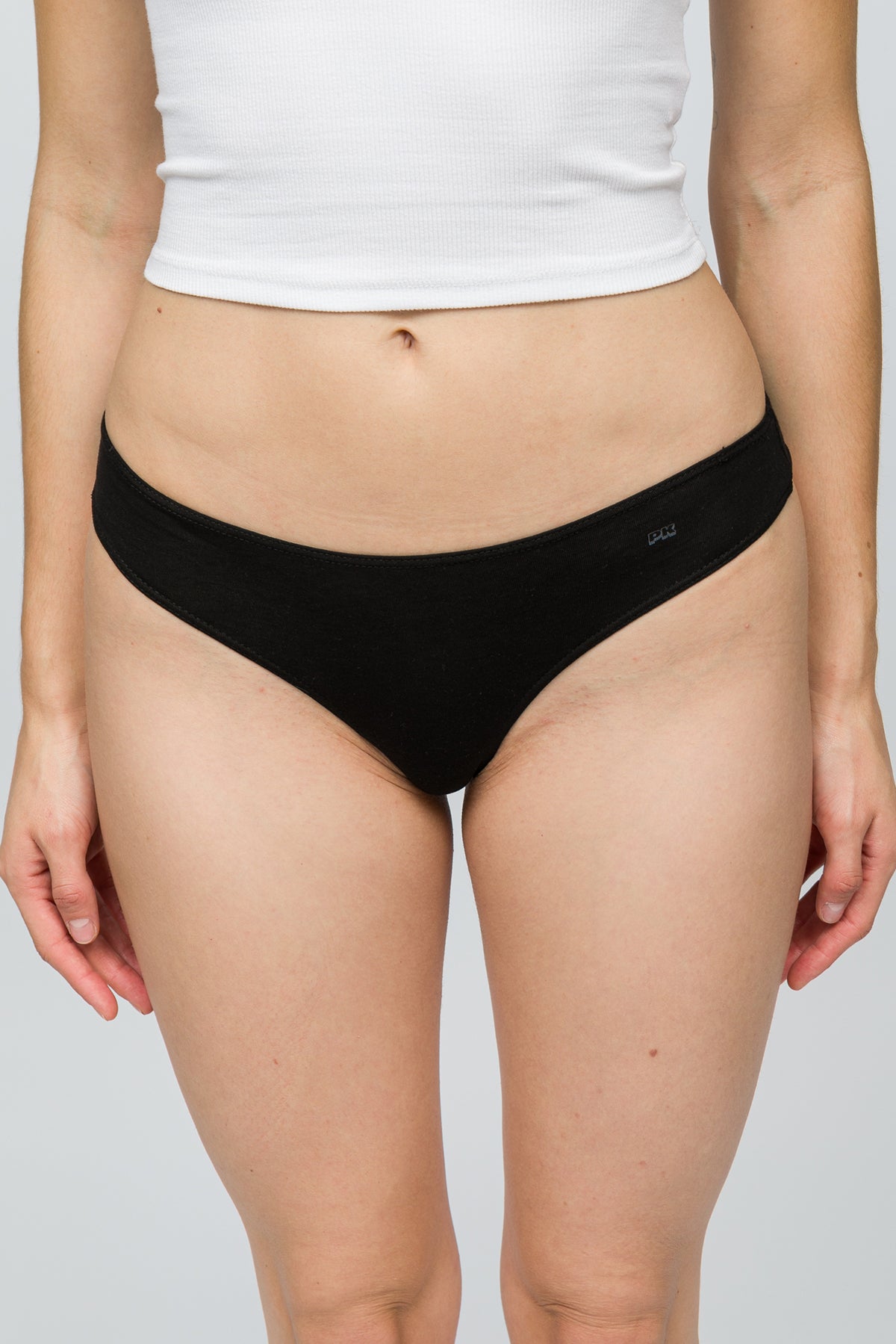 Kadın 5'li String Külot Seti - All Black