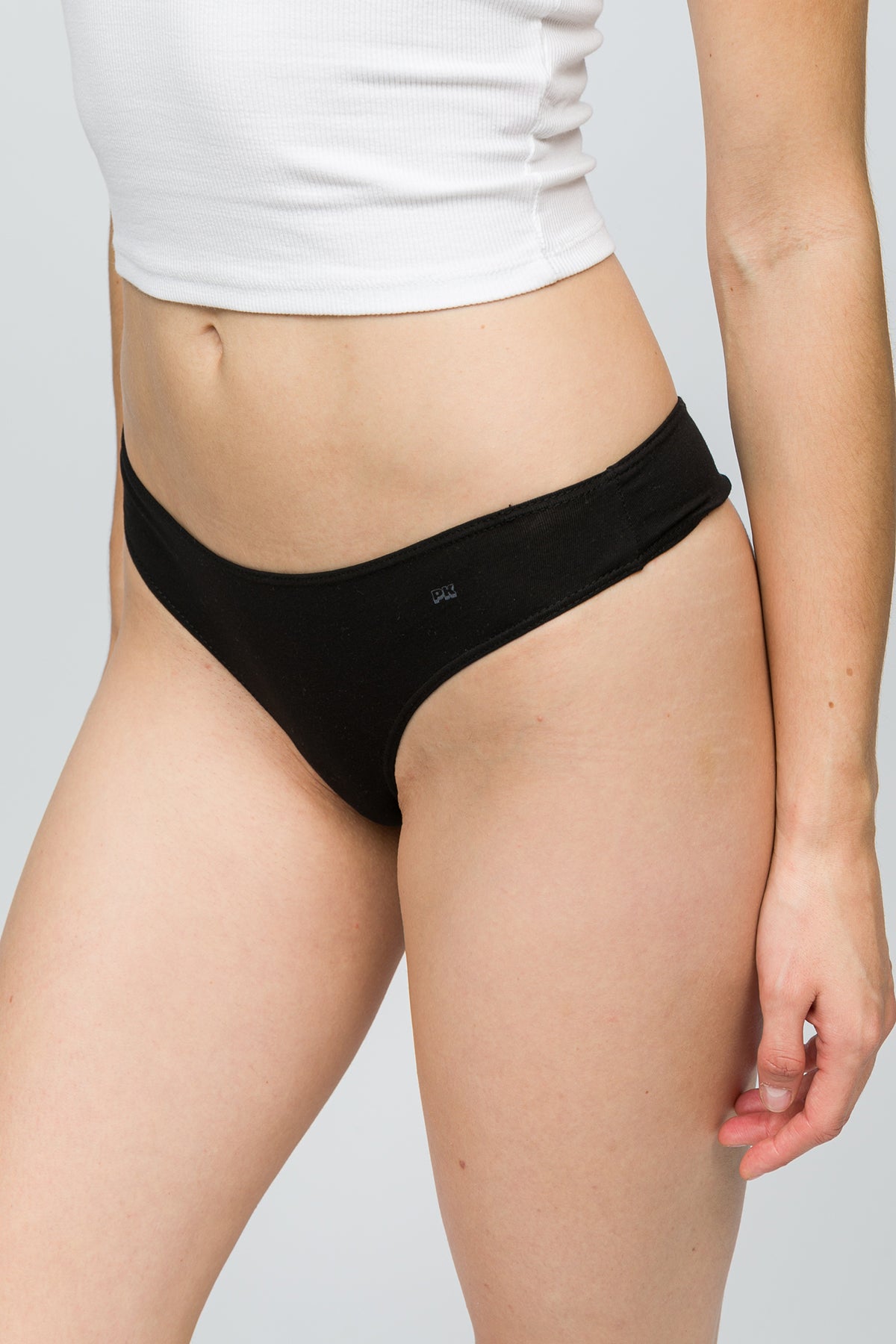 5'li Kadın String Külot - All Black