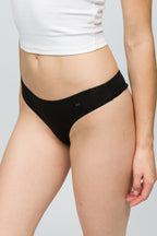 Kadın 5'li String Külot Seti - All Black