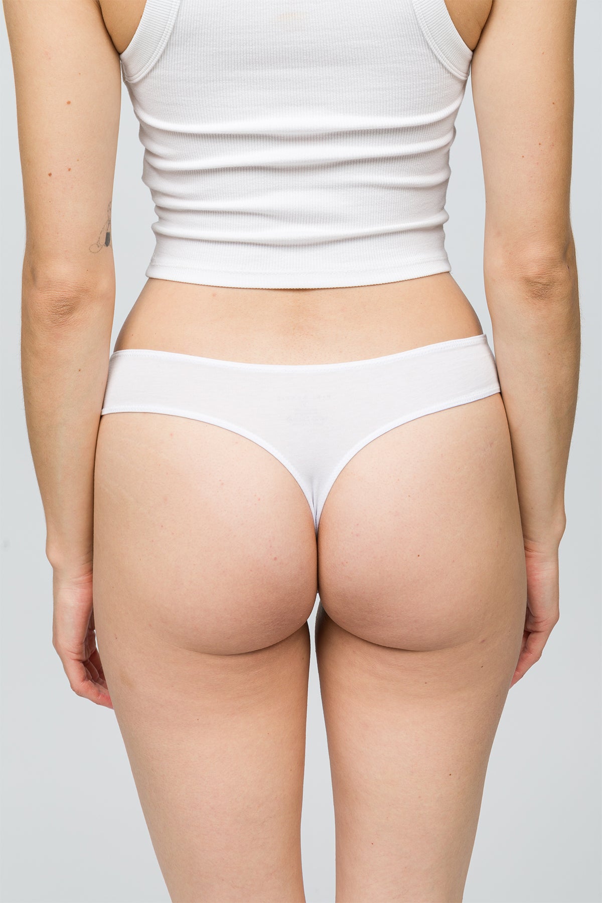 5'li Kadın String Külot - Nude