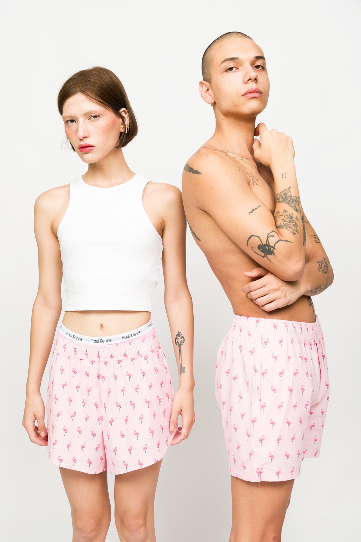 50s 雰囲気系Penney's PAY-DAY Square Bak 襤褸 Chill Space Couple Collection - Flamazing – Paul Kenzie