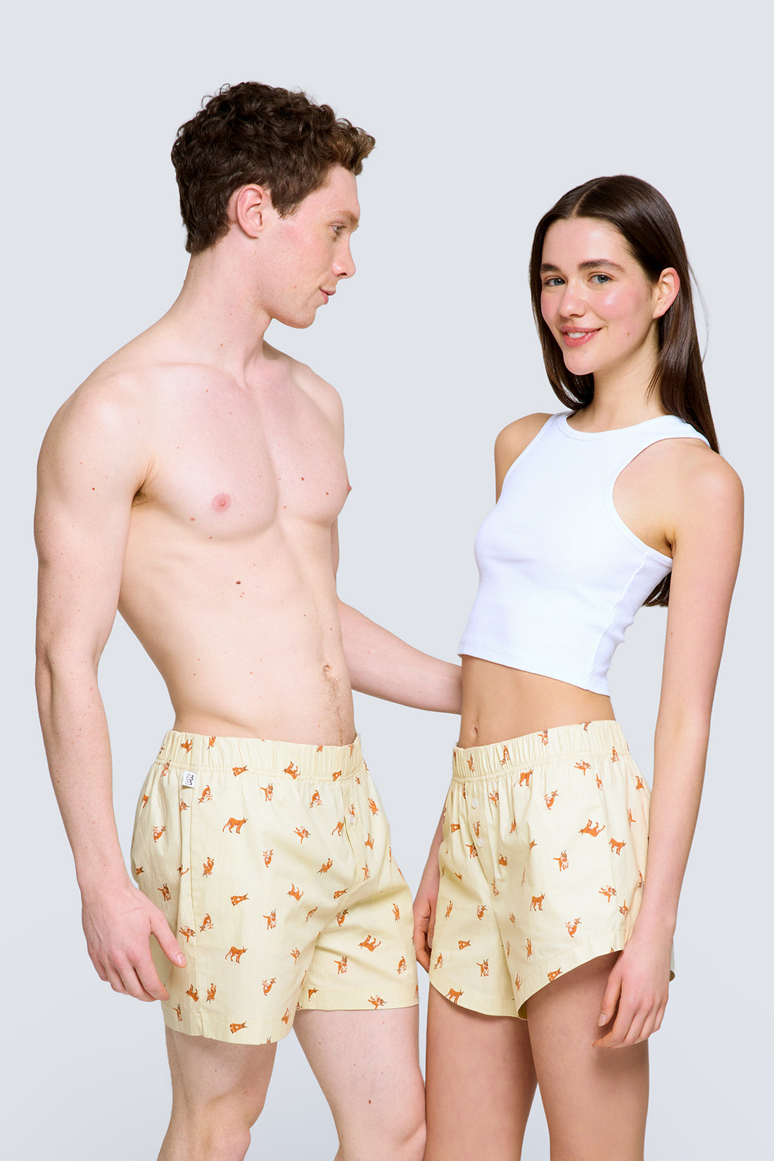 Karakulak Ev Şort Couple