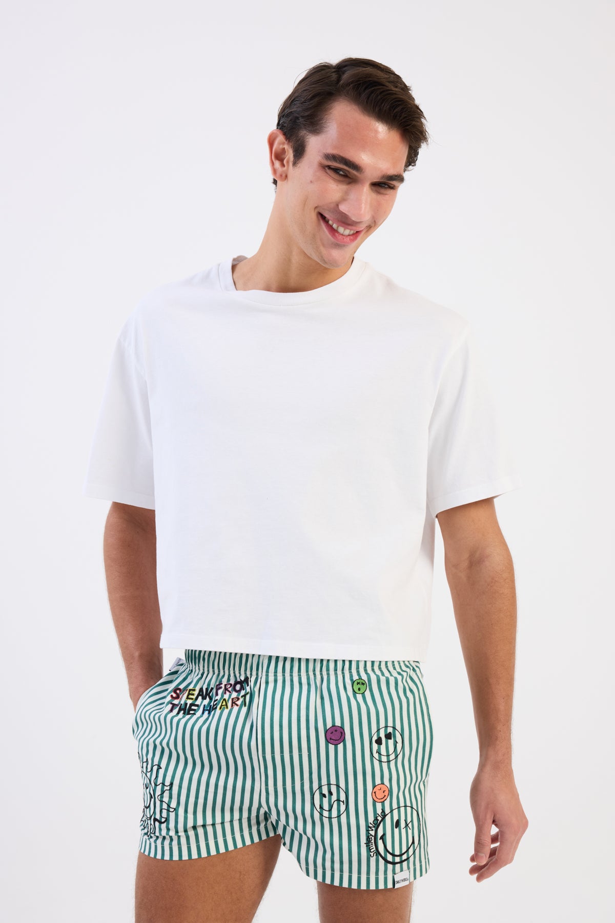 Paul Kenzie | SmileyWorld - Ev Şort Couple Collection 2