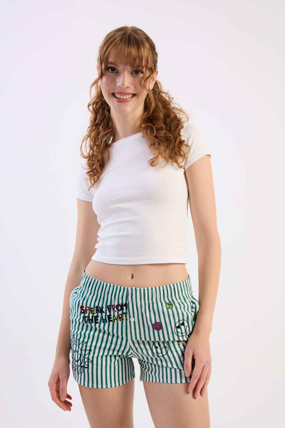 Paul Kenzie | SmileyWorld - Ev Şort Couple Collection 2
