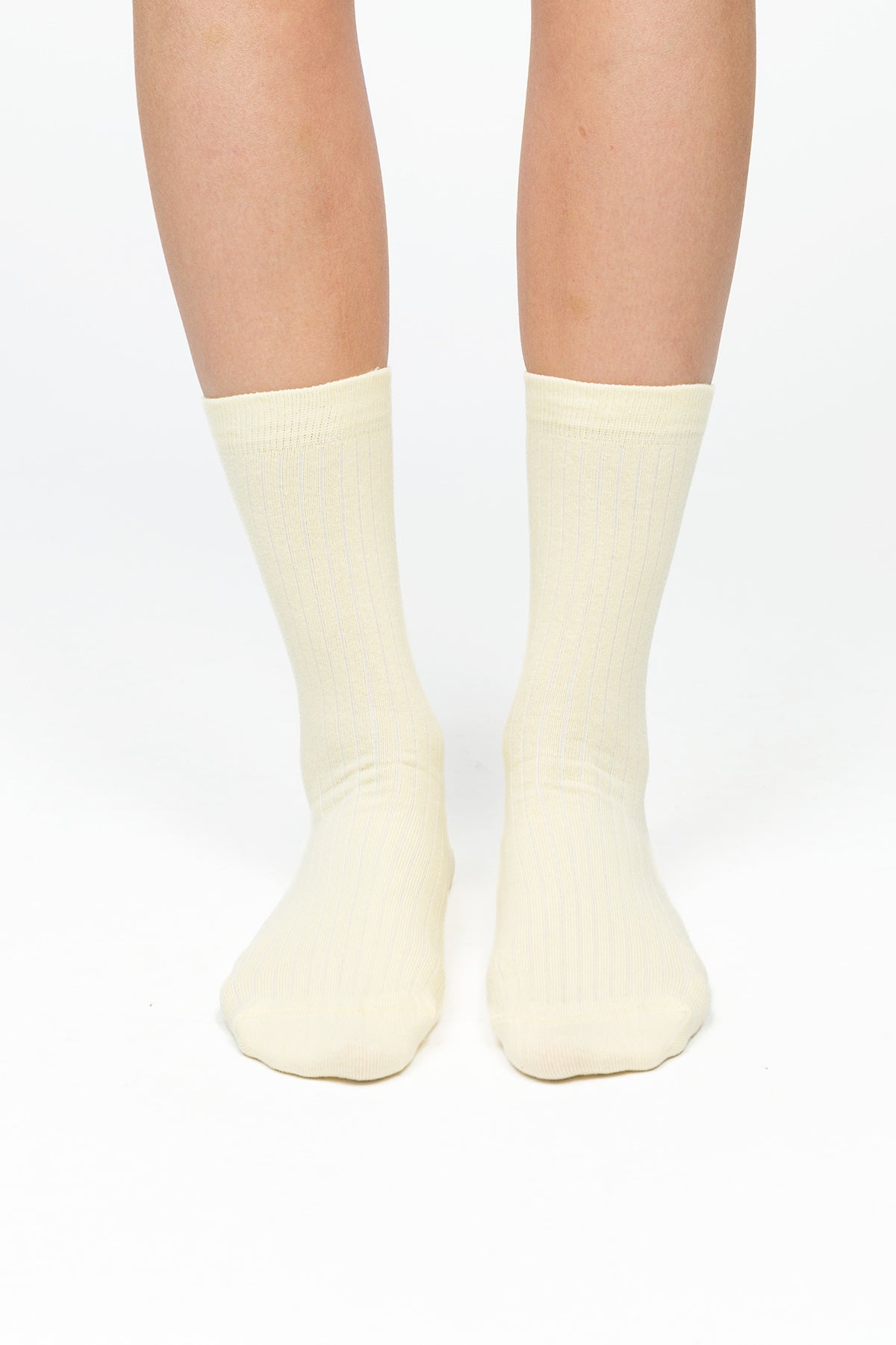 Unisex  Çorap - Butter Yellow
