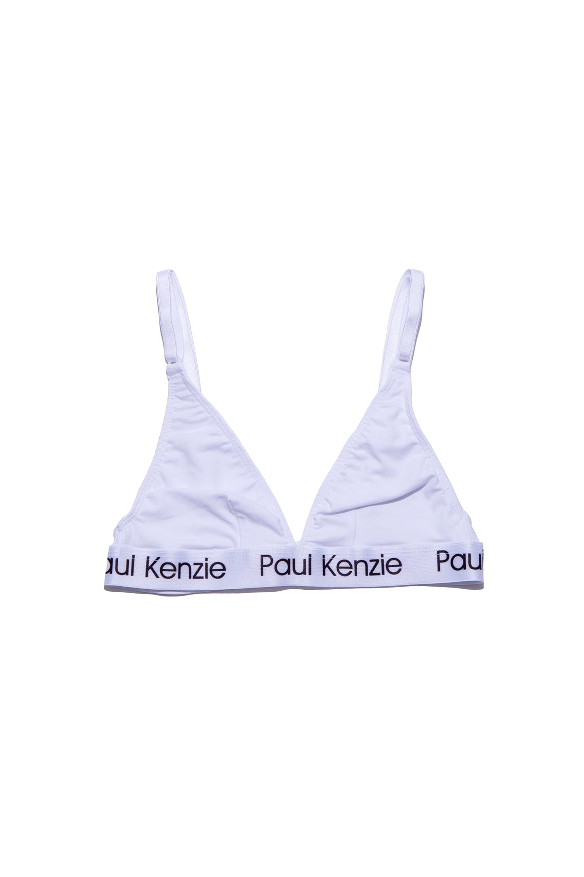 Beyaz Triangle Spor Bralet - Marine