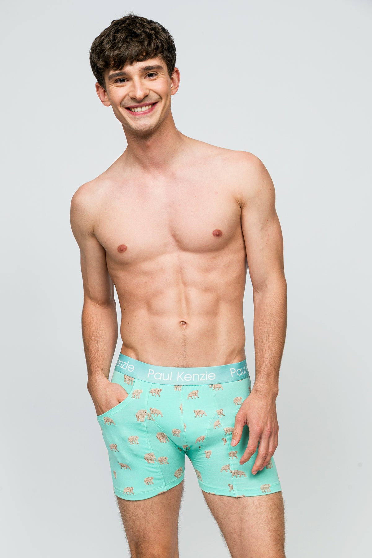 Cepli Erkek Boxer - Elephantastic - Pockets