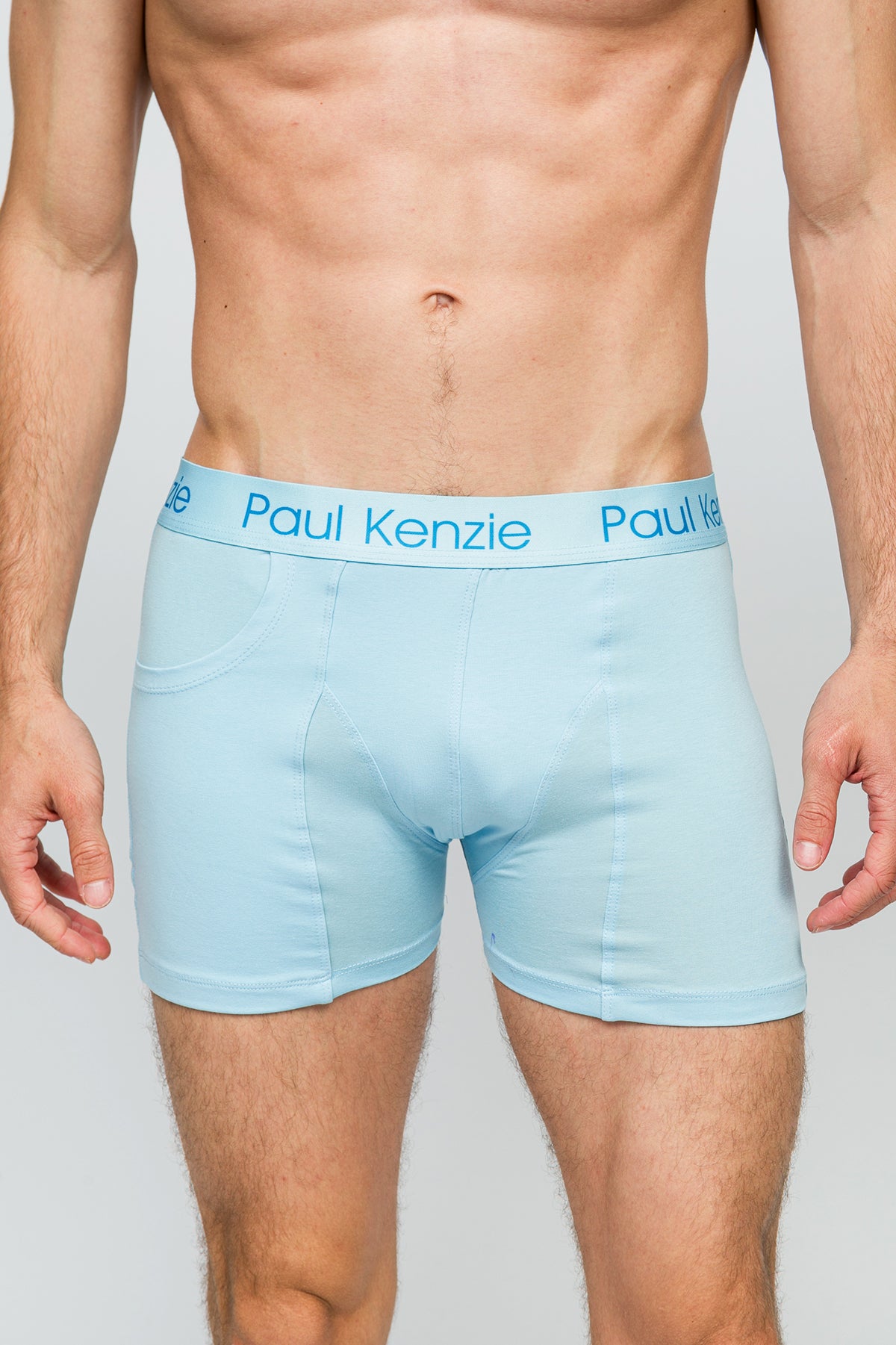 Cepli Erkek Boxer - Rainbow 4 Açık Mavi - Pockets