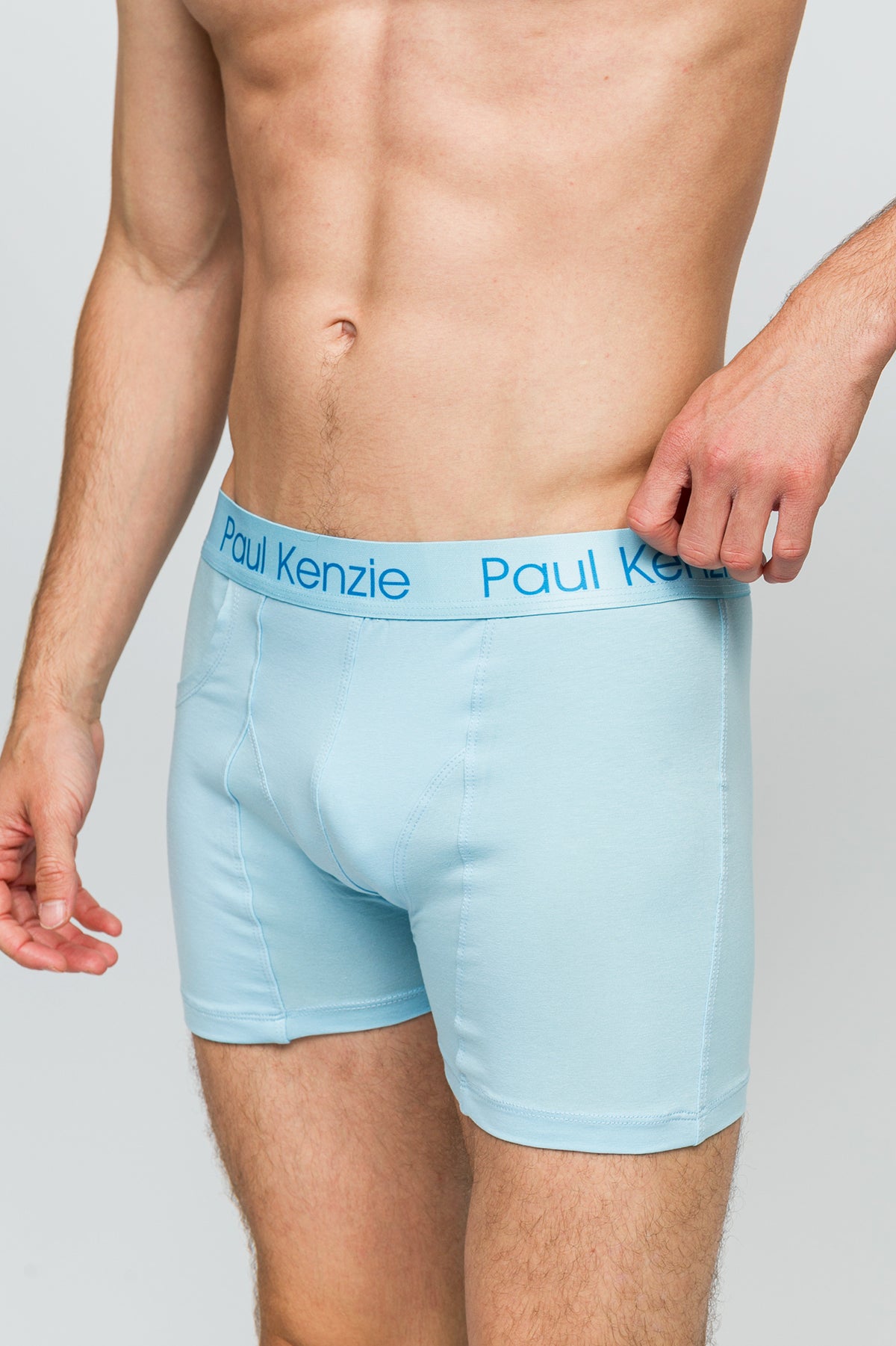 Cepli Erkek Boxer - Rainbow 4 Açık Mavi - Pockets