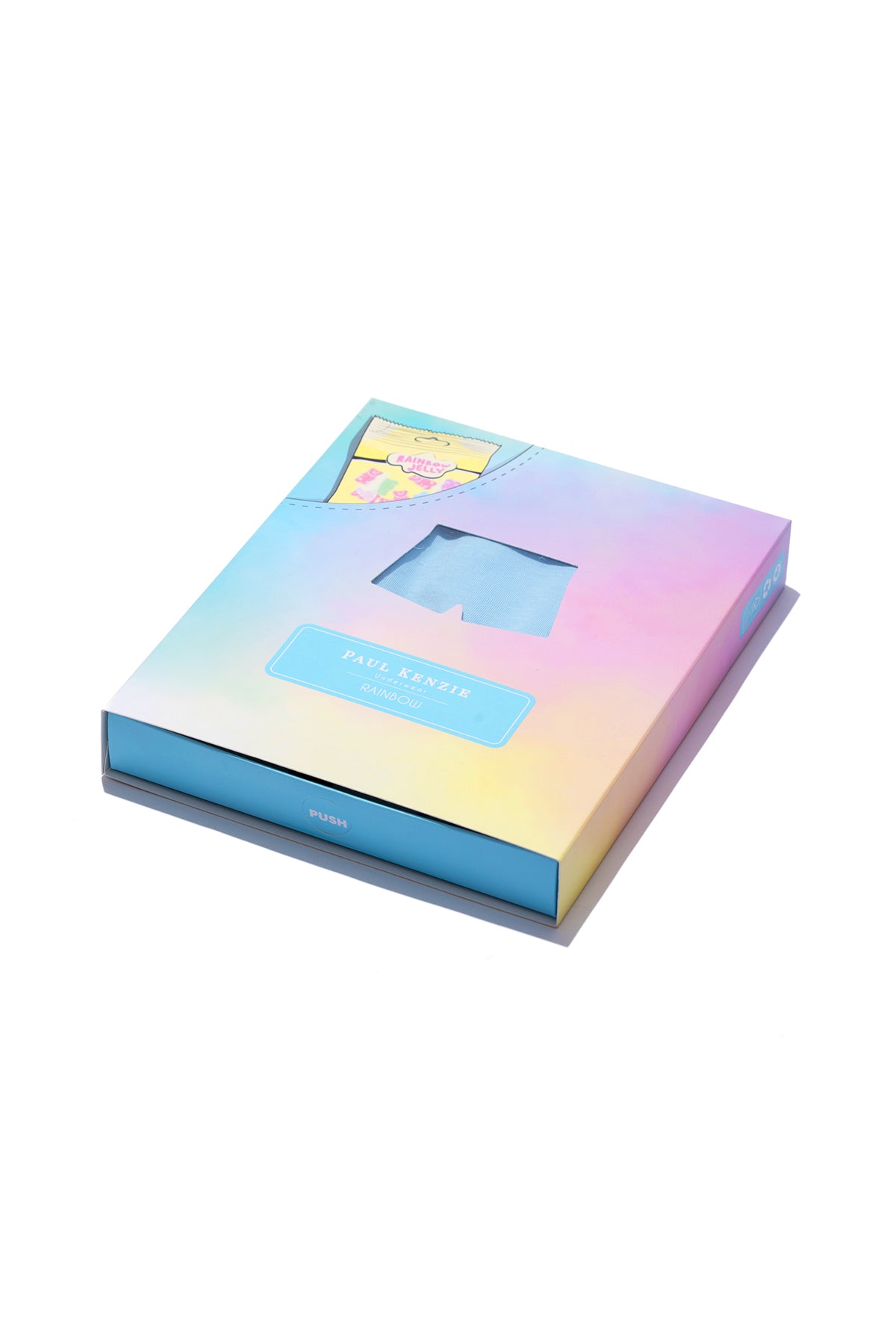 Cepli Erkek Boxer - Rainbow 4 Açık Mavi - Pockets