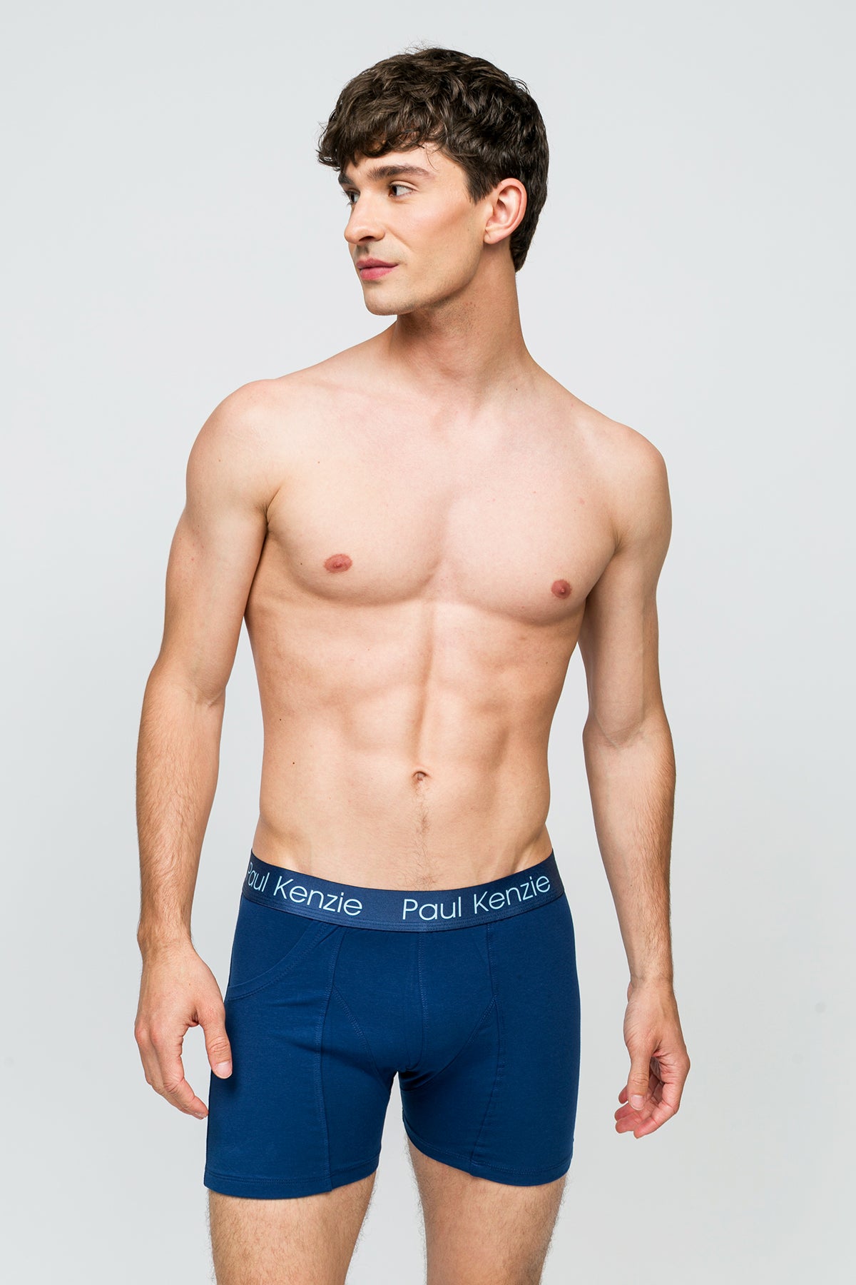 Cepli Erkek Boxer - Rainbow 4 Lacivert - Pockets