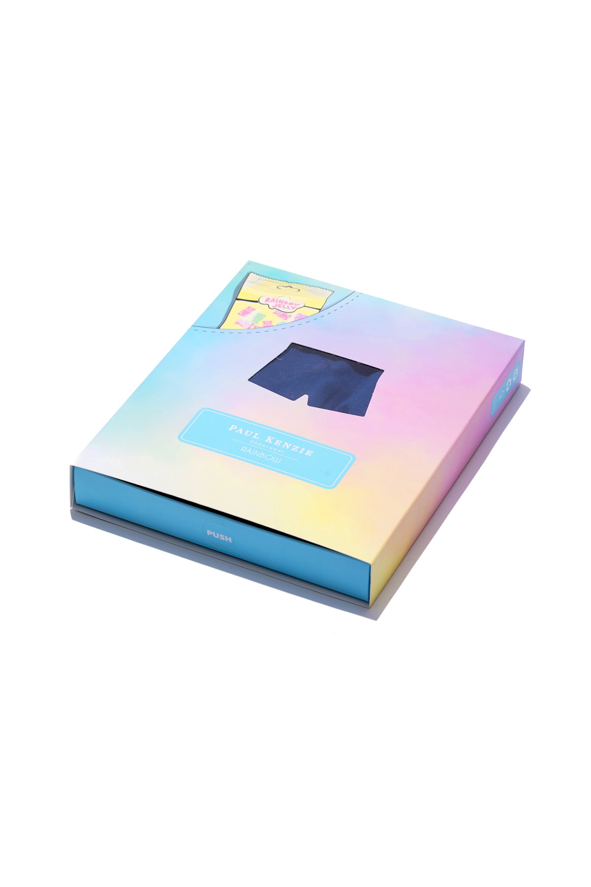 Cepli Erkek Boxer - Rainbow 4 Lacivert - Pockets