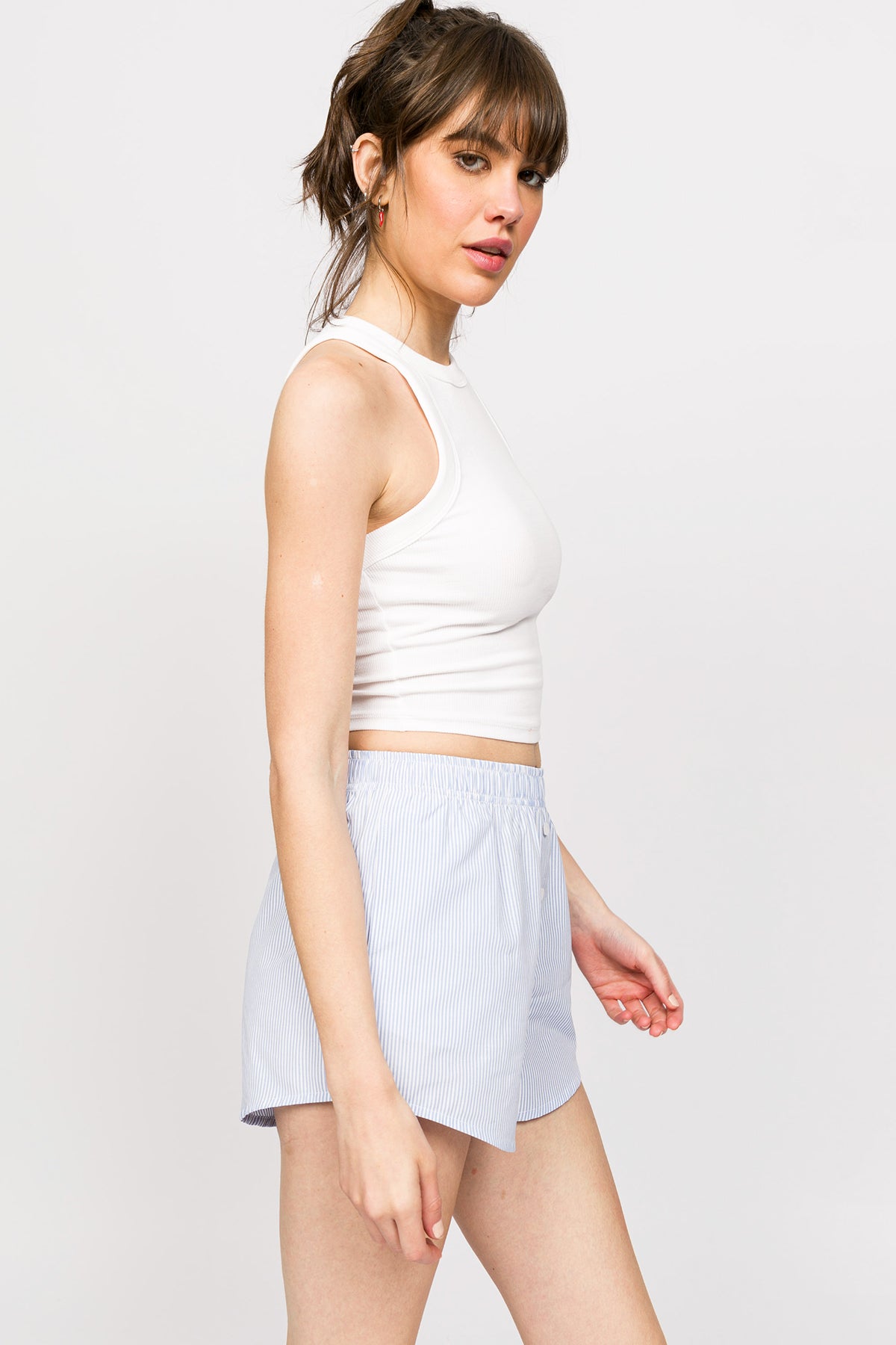 Chill Space Collection - Kadın Ev Şort - Bluey