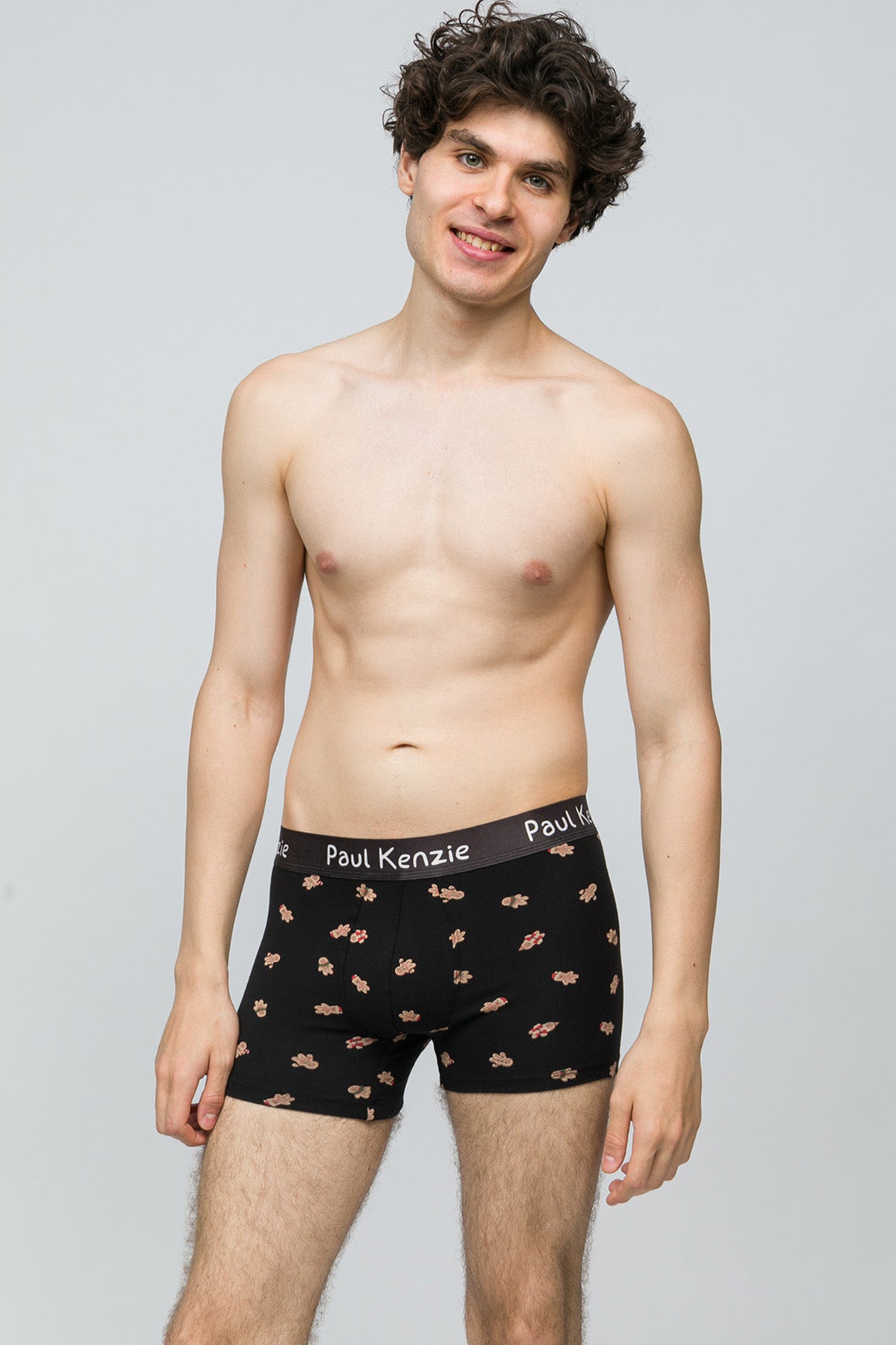 Christmas Collection - Erkek Boxer - Ginger Bells