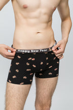 Christmas Collection - Erkek Boxer - Ginger Bells