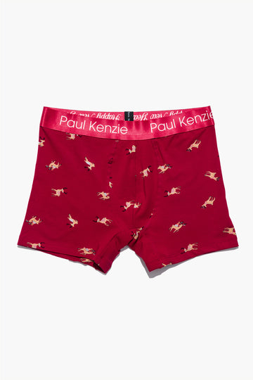 Christmas Collection - Erkek Boxer - Reindeer Kisses