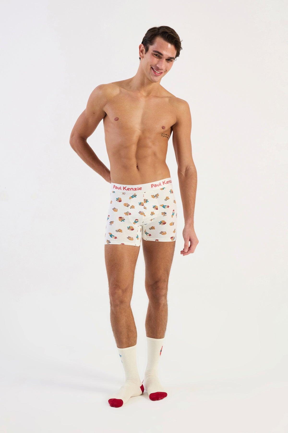 Christmas Collection - Erkek Boxer - Slothy Christmas