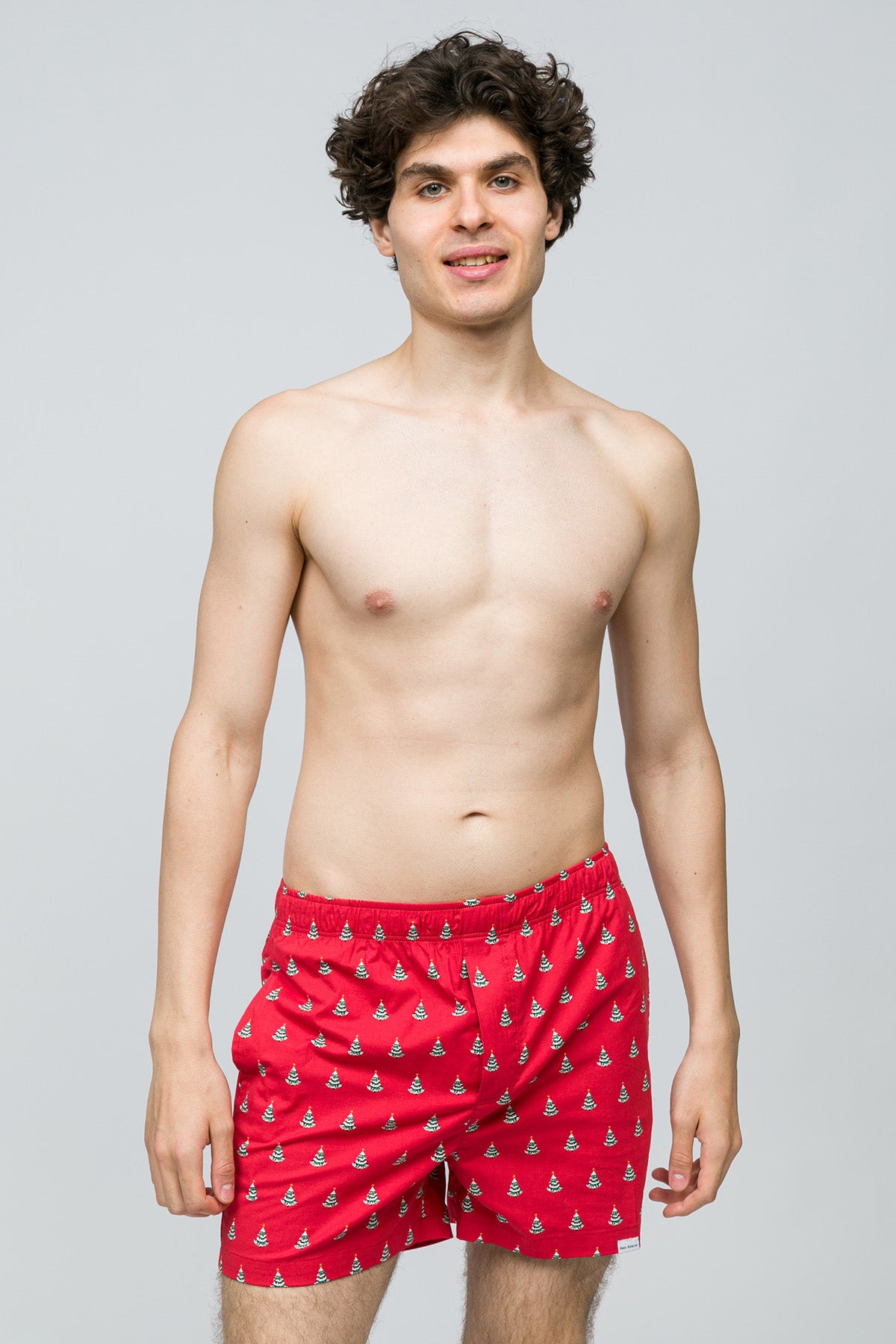 Christmas Collection - Erkek Ev Şort - Pine