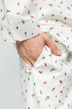 Christmas Collection - Erkek Pamuklu Pijama Altı - Holiday