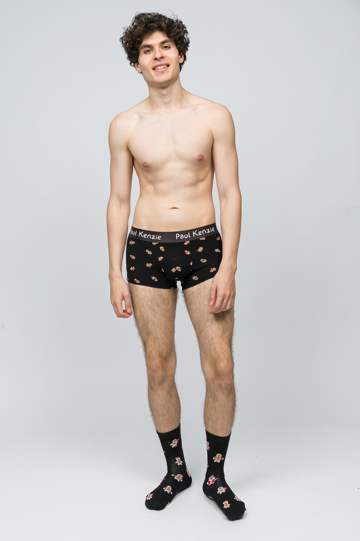 Christmas Collection - Erkek Trunk Boxer - Ginger Bells