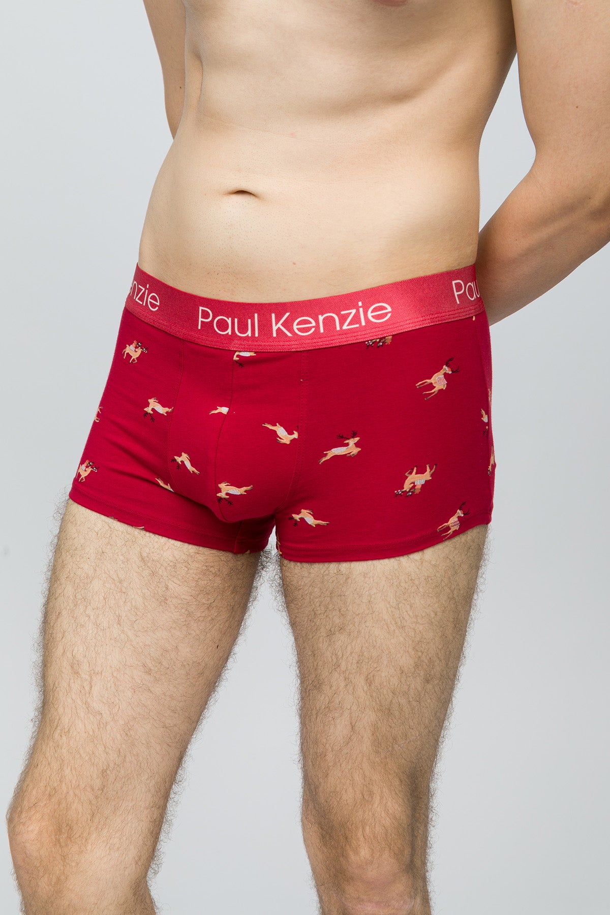 JULEDAGE（ジューレダーゲ） / Christmas Days【箱付美品】 Christmas Collection - Erkek Trunk Boxer - Reindeer Kisses – Paul