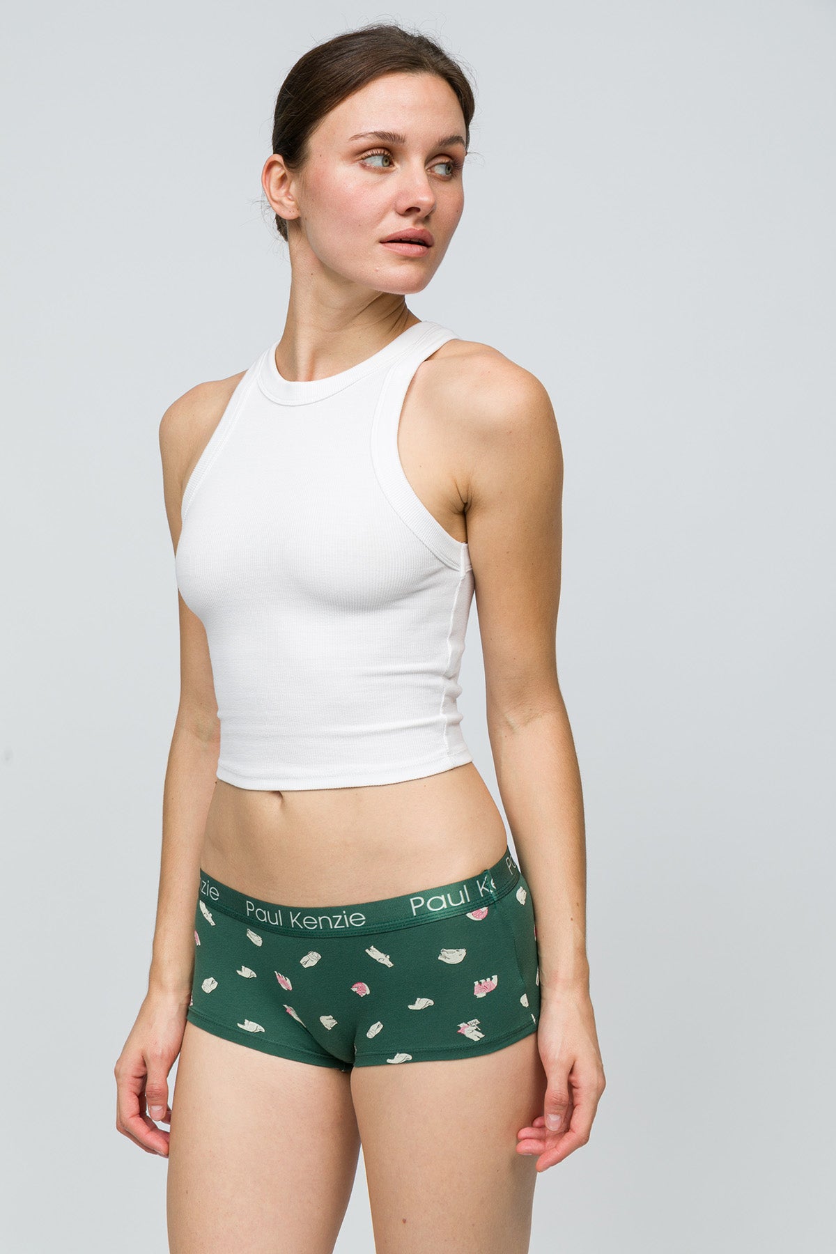 Christmas Collection - Kadın Boyshort Külot - Beary