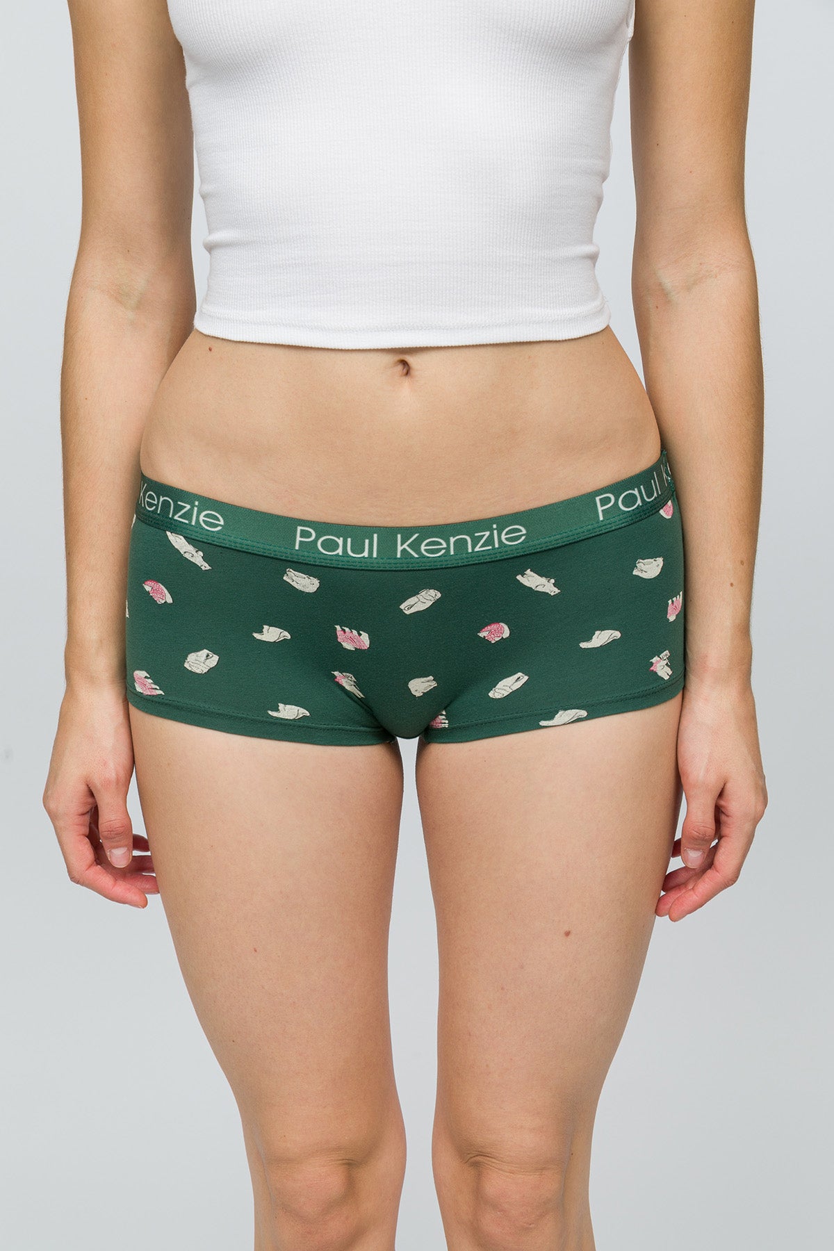Christmas Collection - Kadın Boyshort Külot - Beary