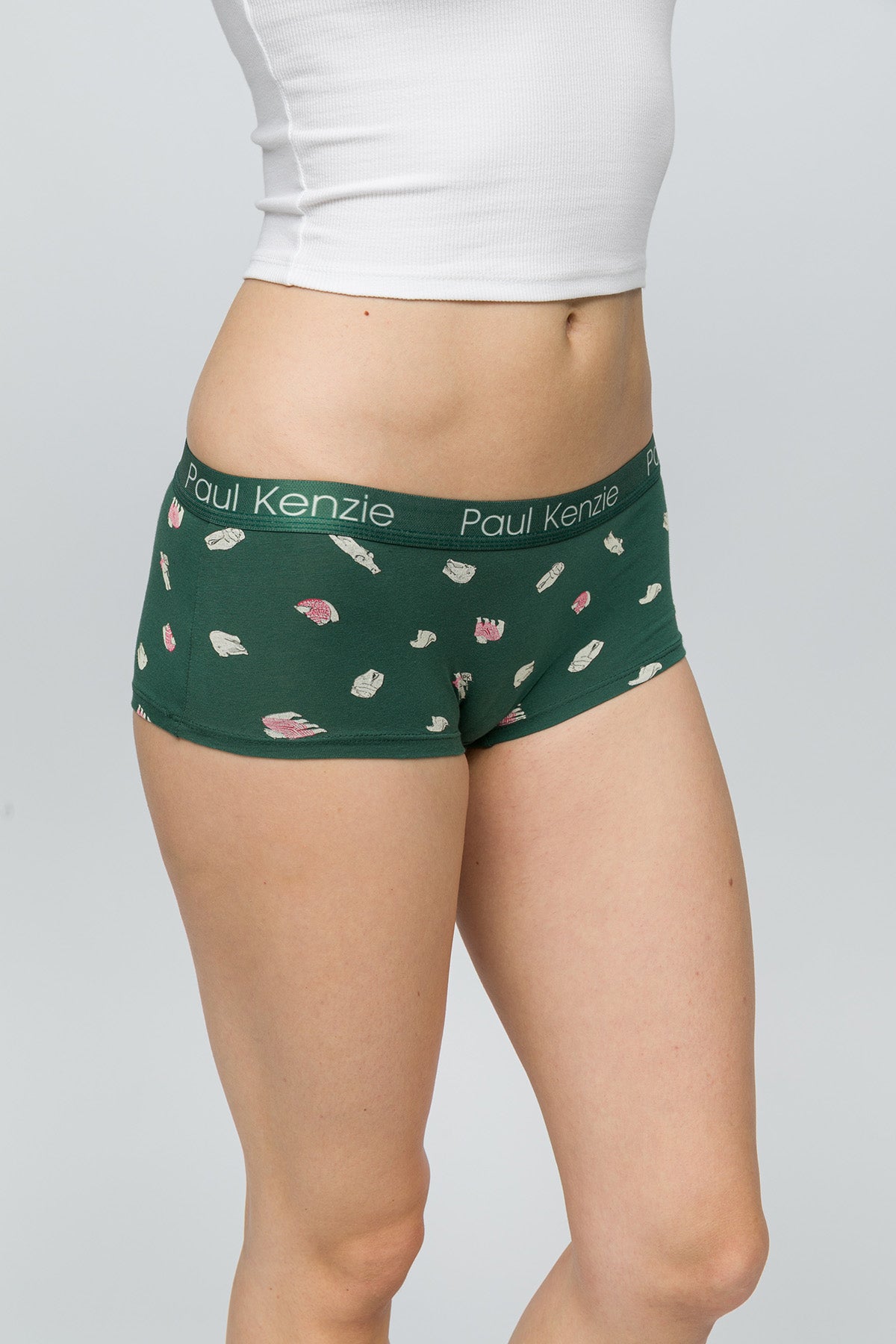 Christmas Collection - Kadın Boyshort Külot - Beary