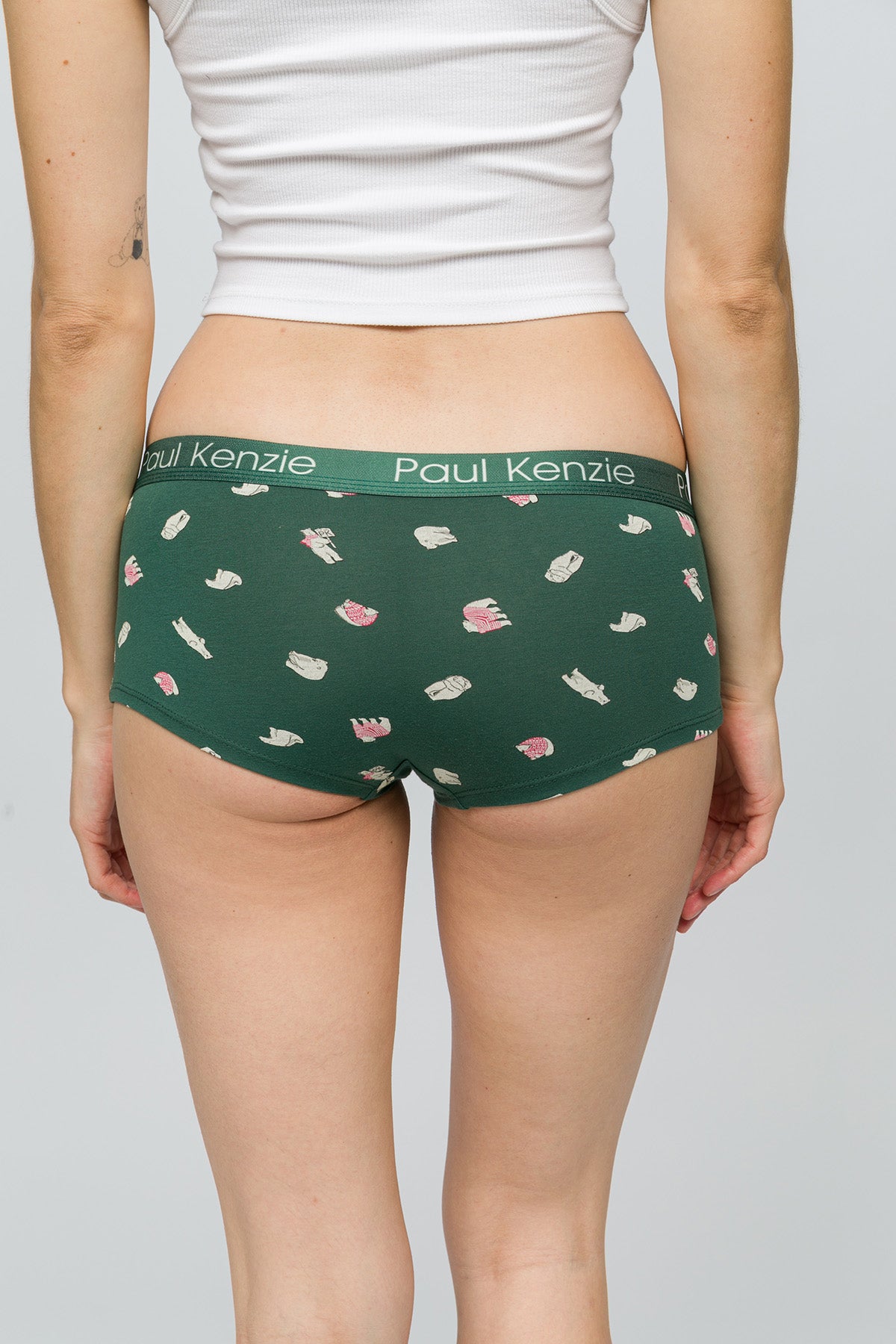 Christmas Collection - Kadın Boyshort Külot - Beary