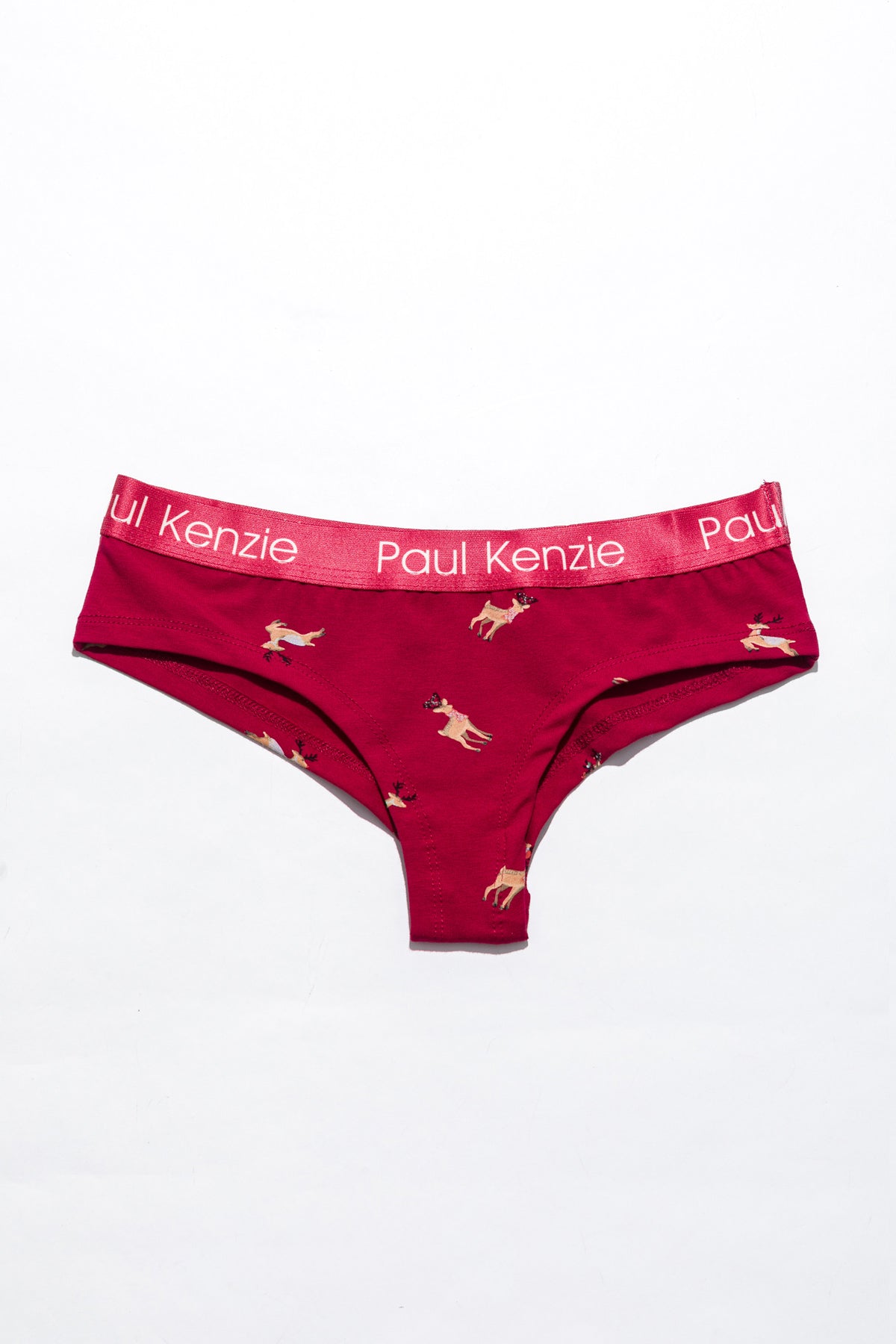 Christmas Collection - Kadın Cheeky Külot - Reindeer Kisses