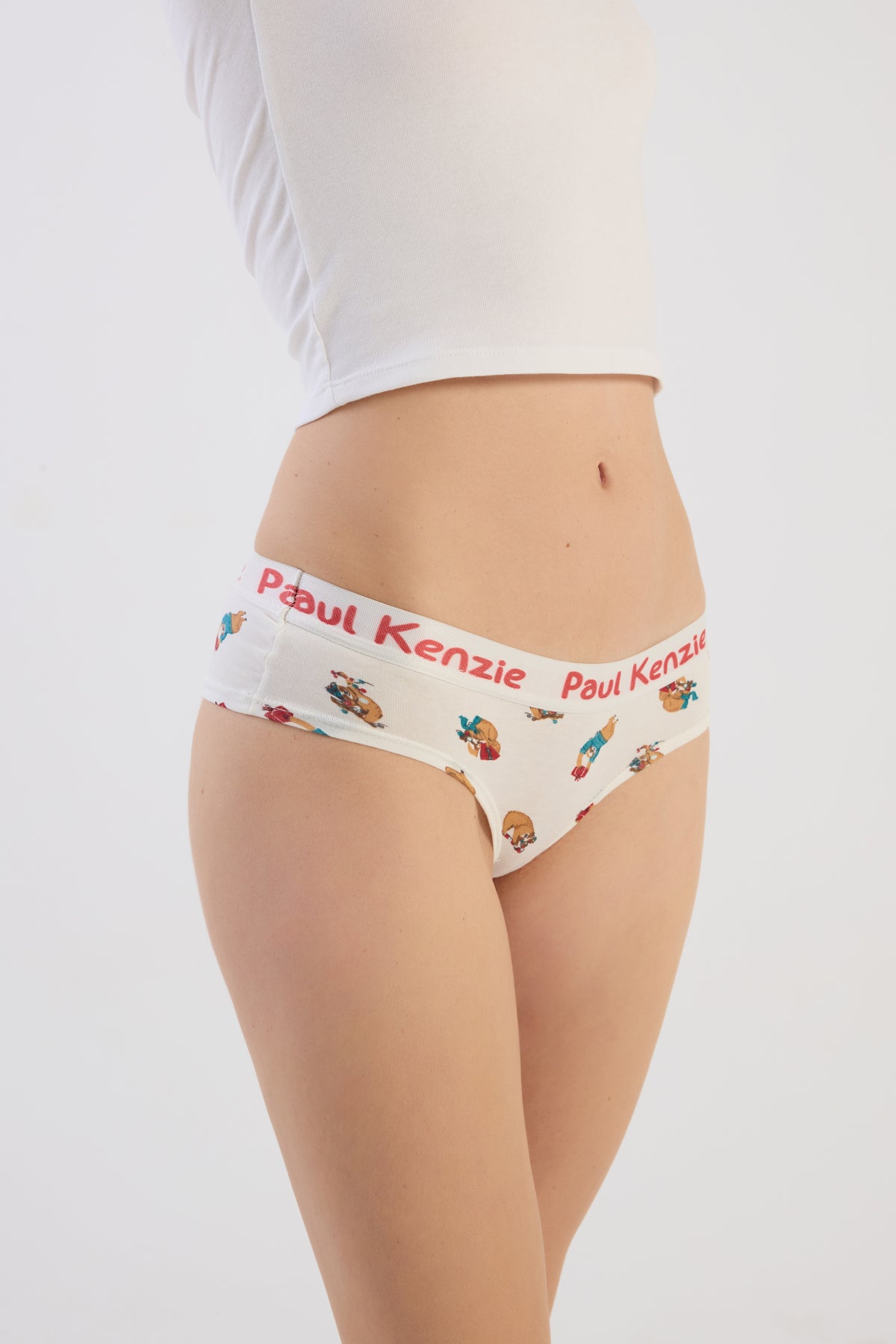 Christmas Collection - Kadın Cheeky Külot - Slothy Christmas