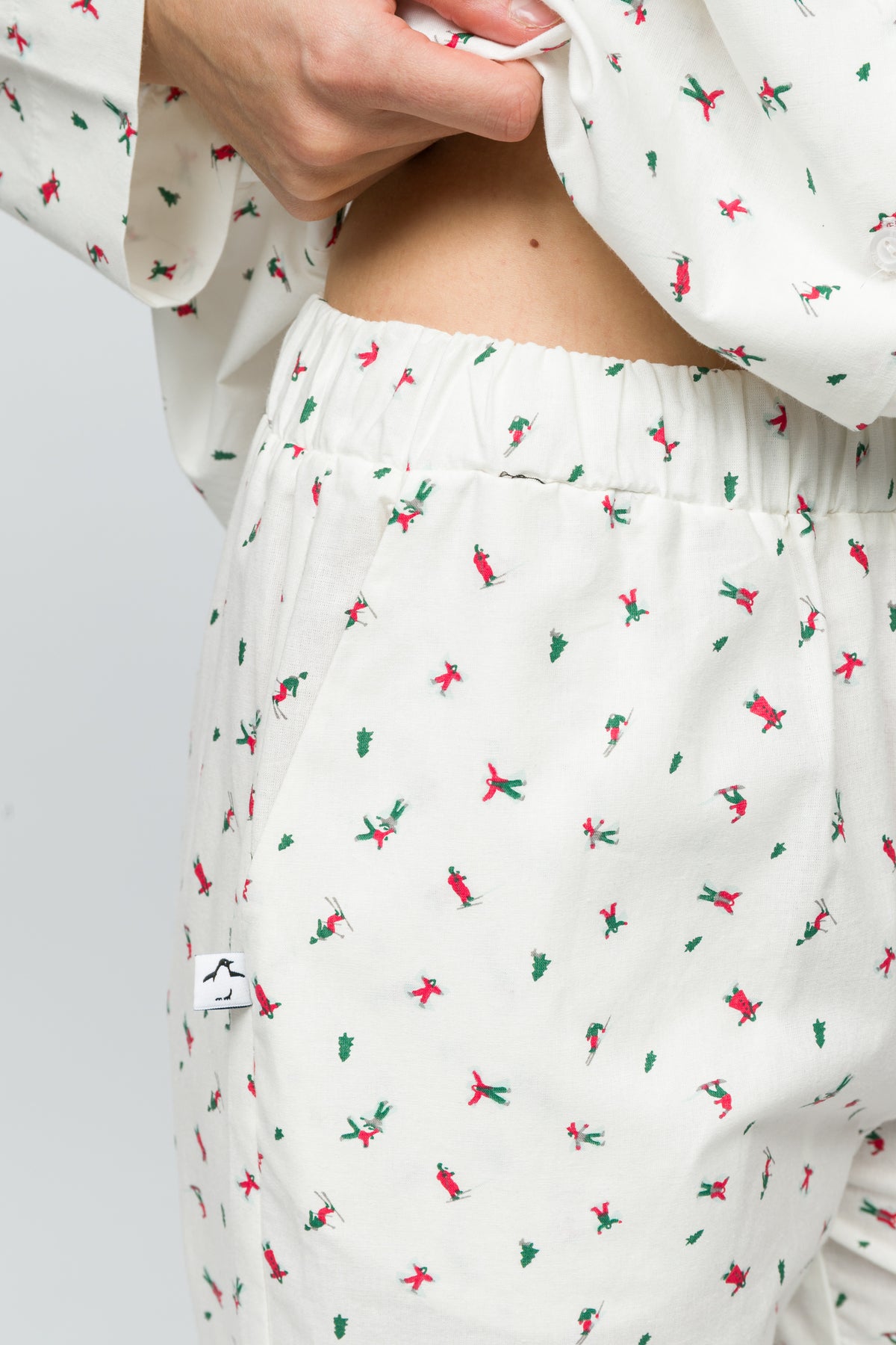 Christmas Collection - Kadın Pamuklu Pijama Altı - Holiday